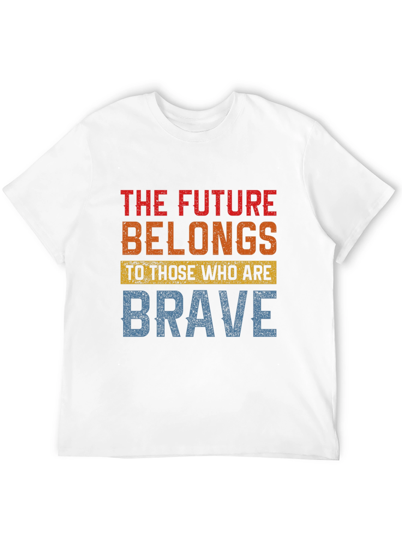 Black Future Belongs to the Brave Graphic Tee view 12