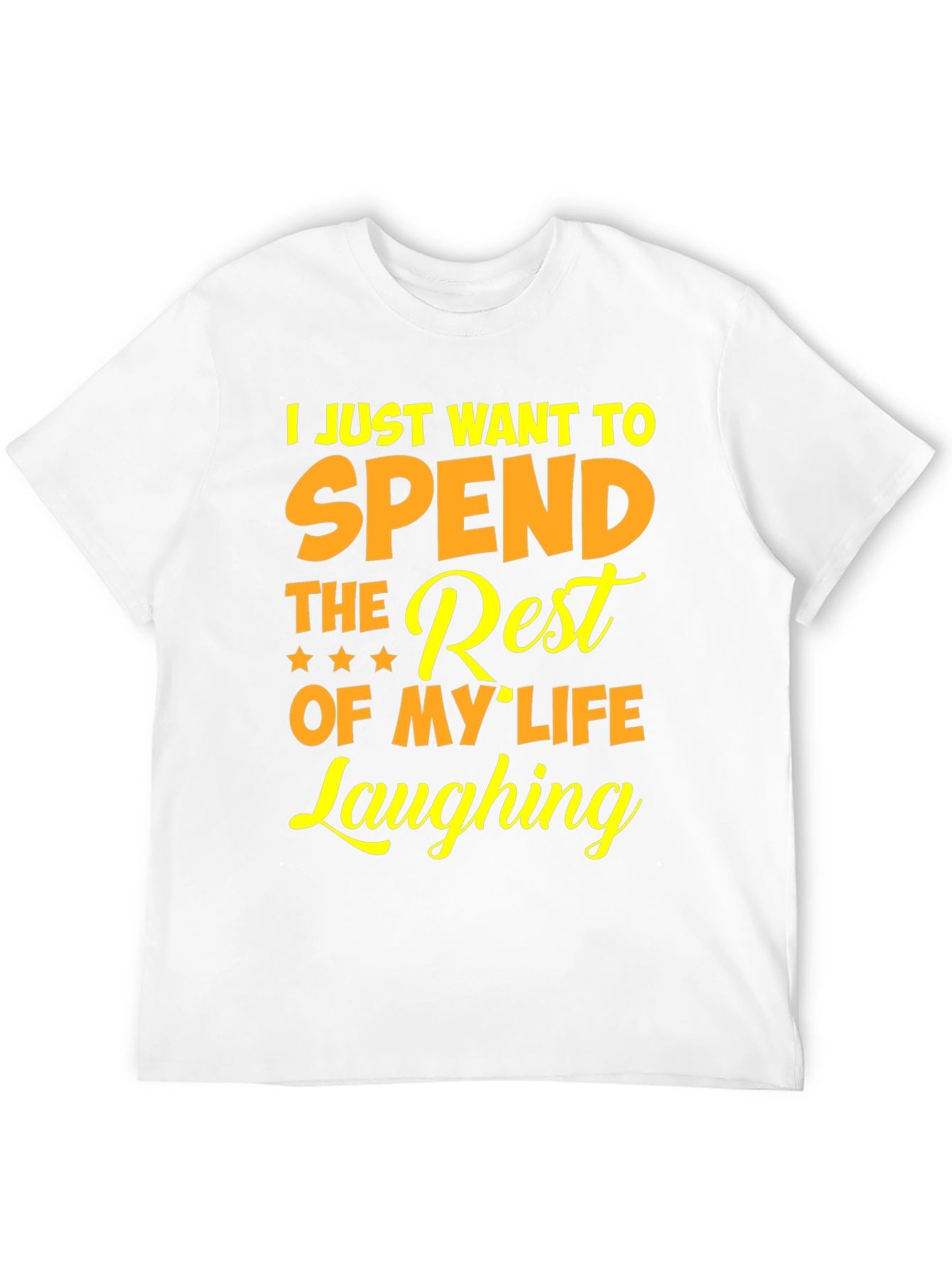 Black Laughing Rest of My Life Graphic Tee view 12