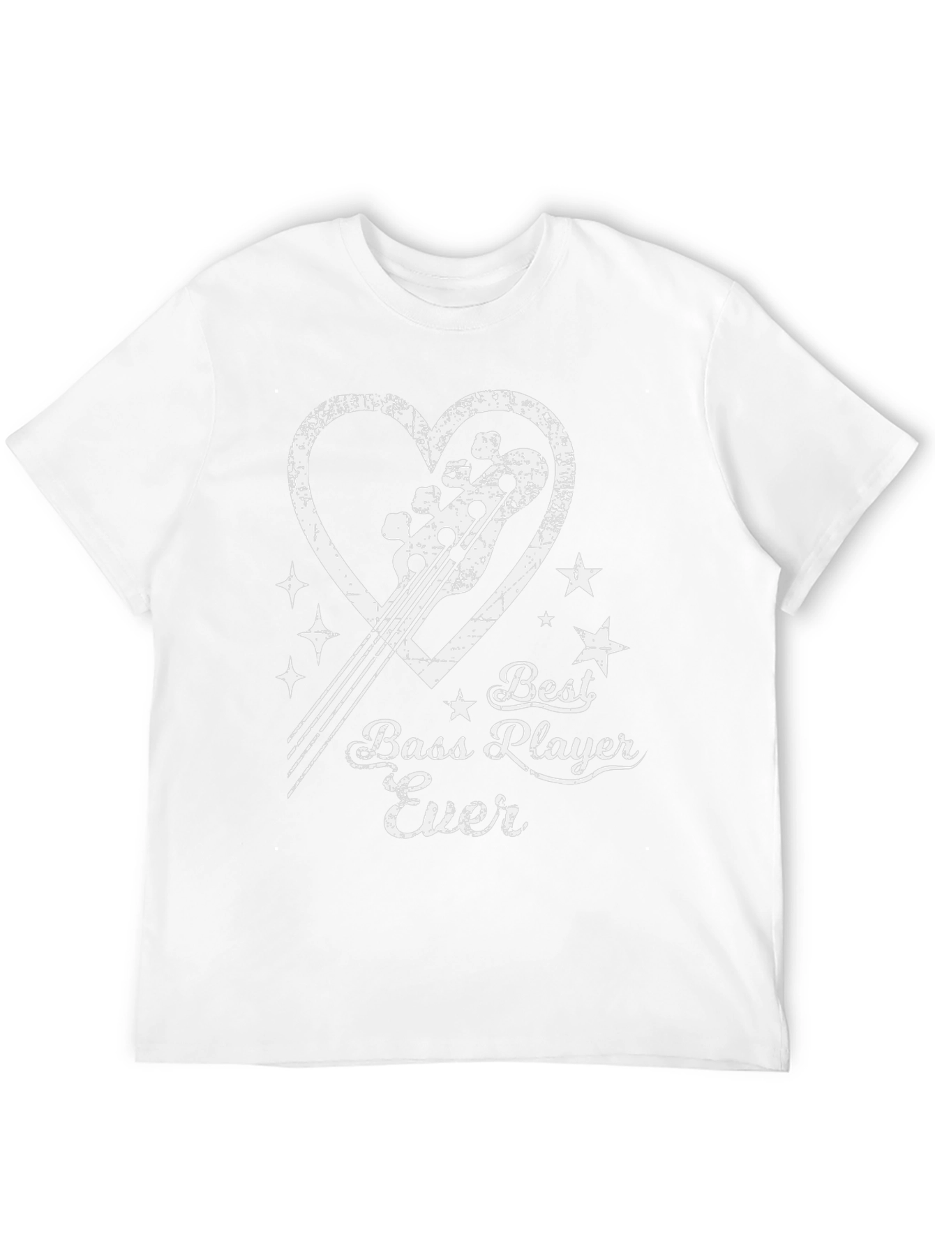 Black Best Bass Player Ever T-Shirt - Musician Gift view 12