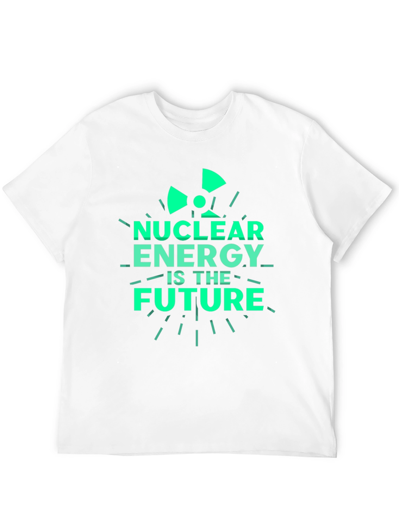 Black Nuclear Energy is the Future Black T-Shirt view 12