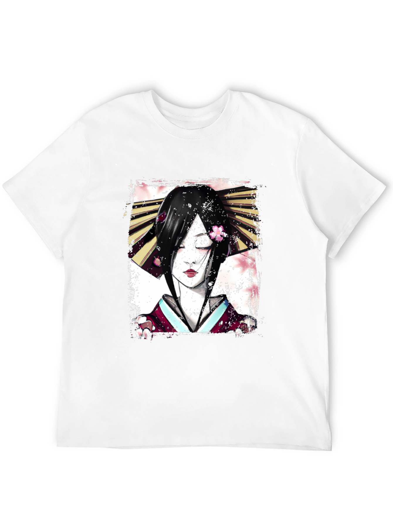 Geisha Graphic Tee - Japanese Art Shirt - 12