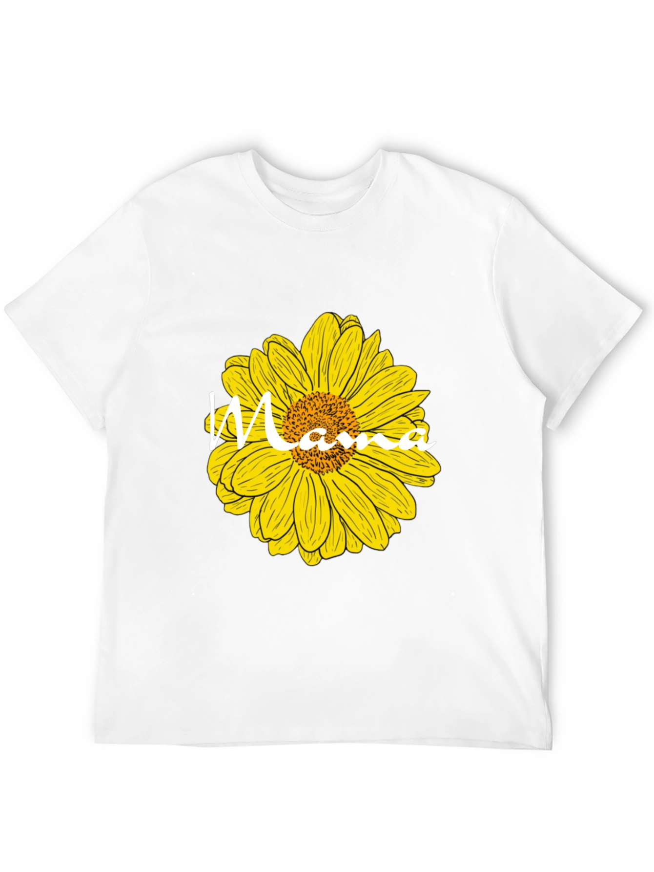 Black Mama Sunflower Graphic Tee - Black view 12