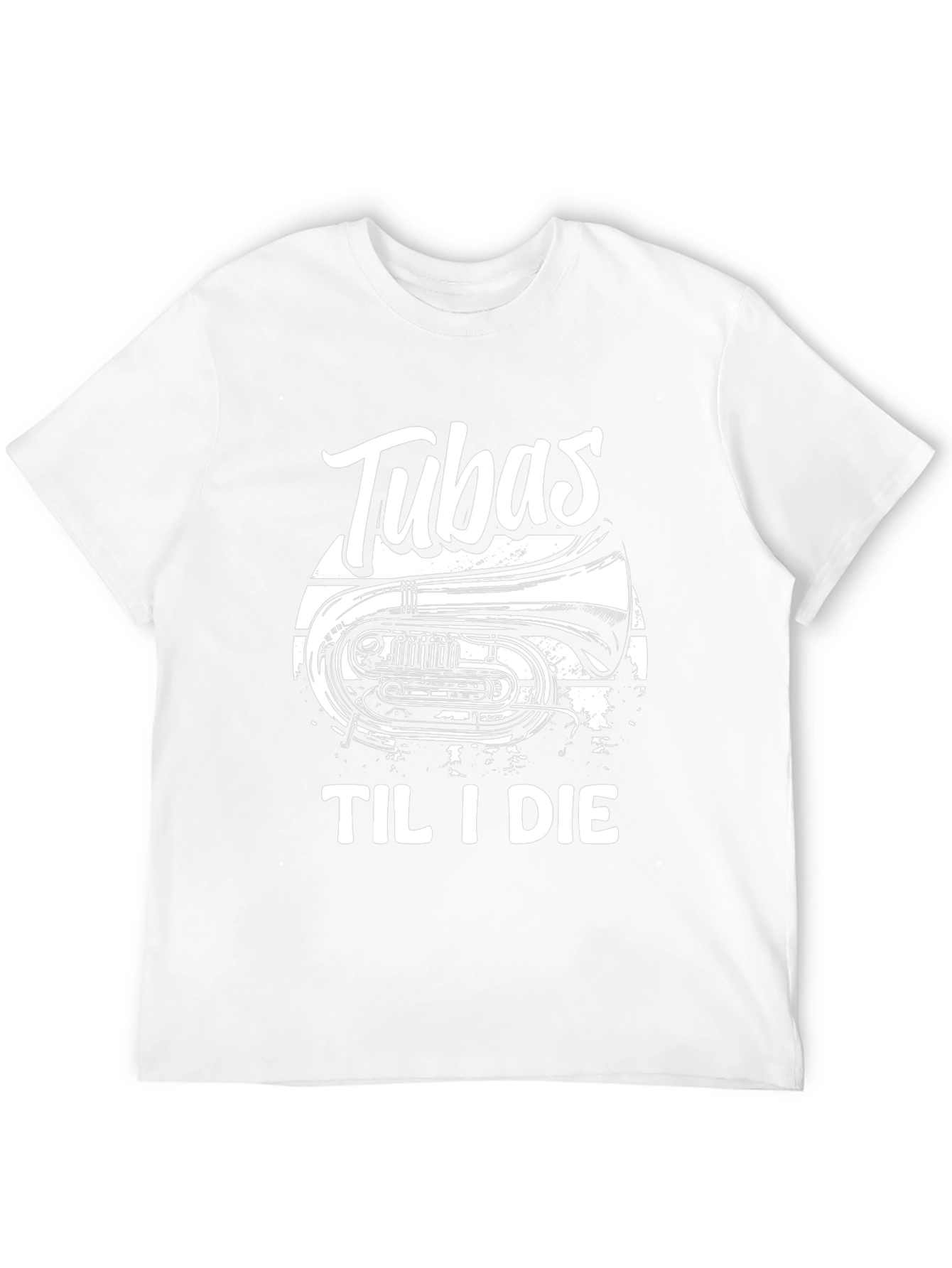 Black Tubas Til I Die Black T-Shirt view 12