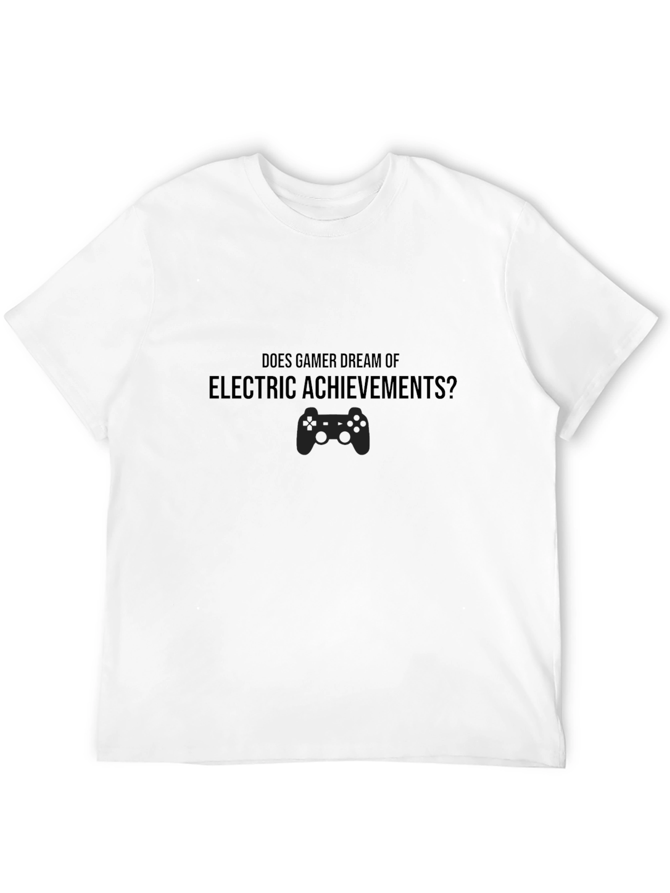 Black Gamer Dream Electric Achievement Black Tee view 12