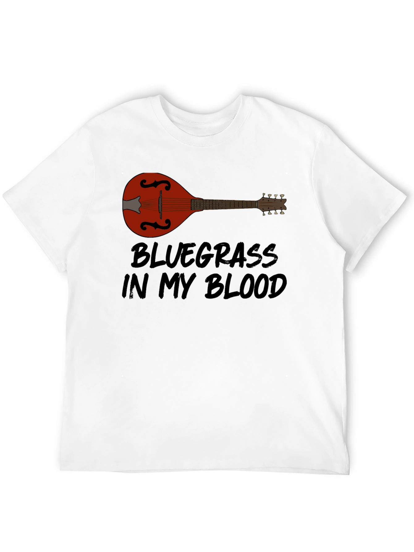 Black Bluegrass in My Blood T-Shirt - Music Lover Tee view 12