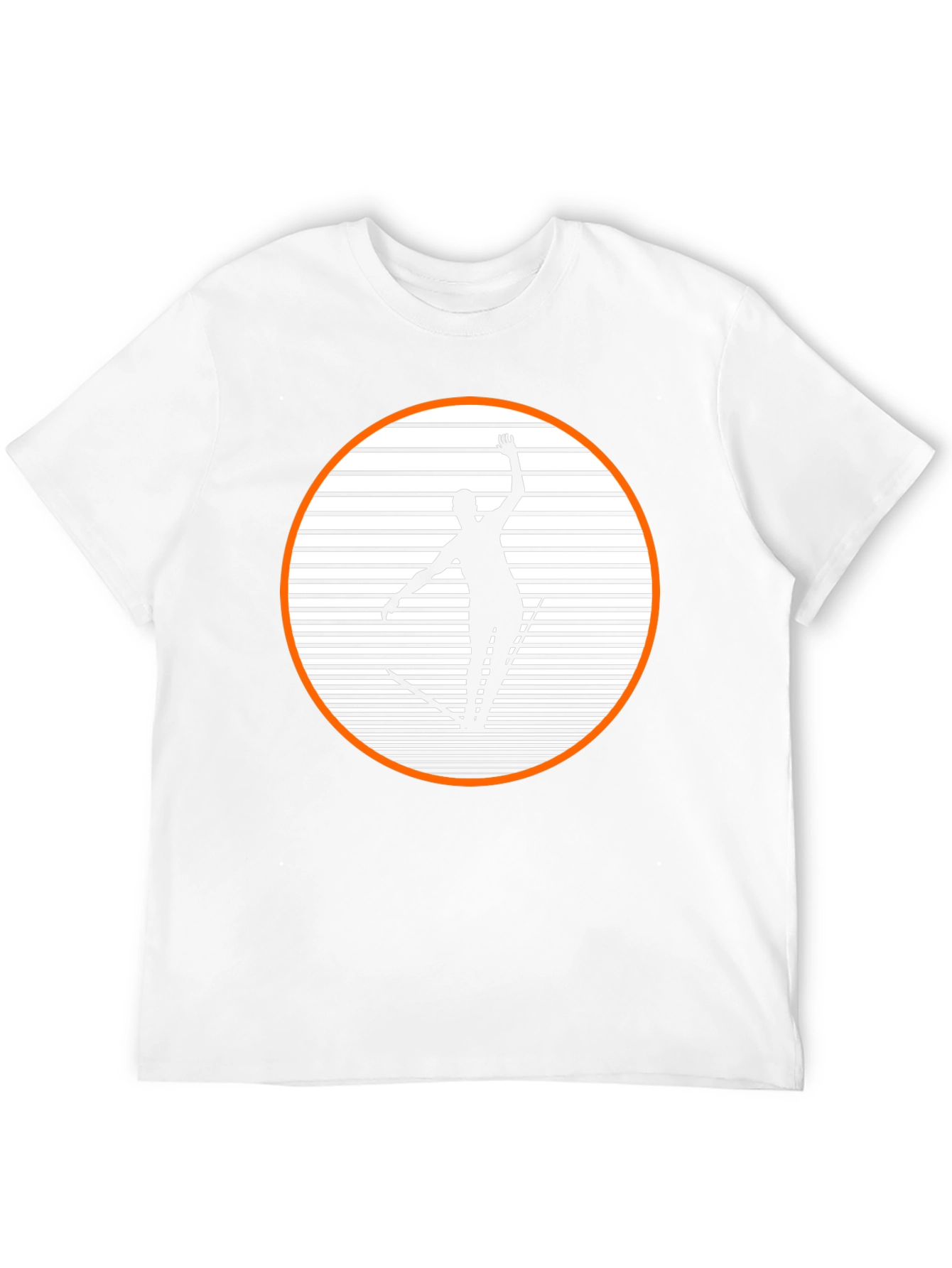 Black Retro Skiing Graphic Tee - Black Cotton Blend Shirt view 12