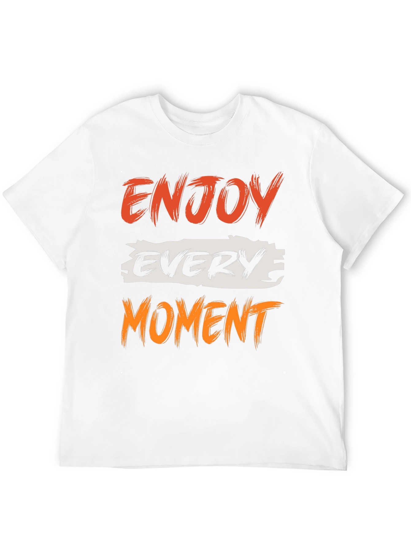 Black Enjoy Every Moment Graphic Tee - Black view 12