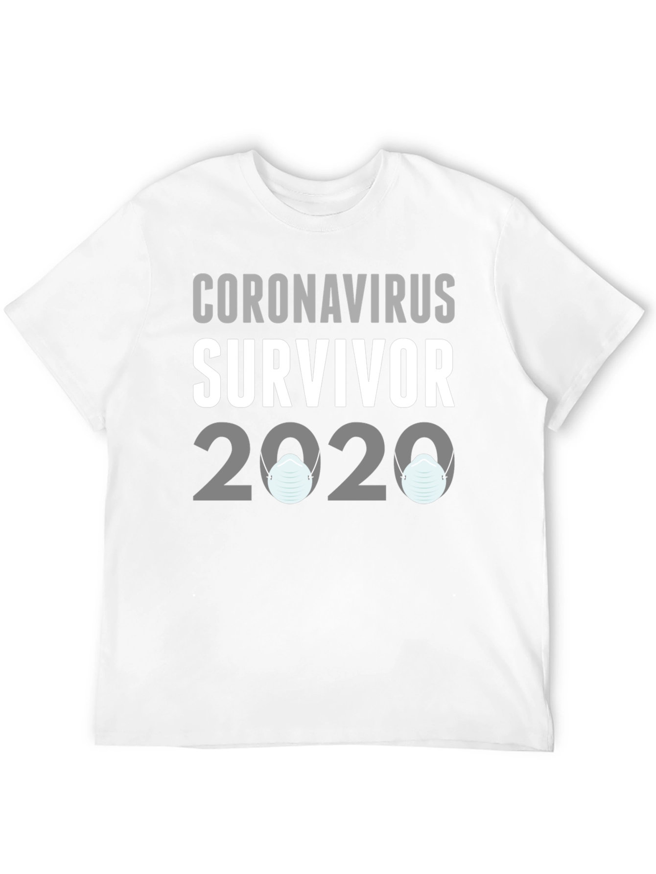 Black Coronavirus Survivor 2020 T-Shirt view 12