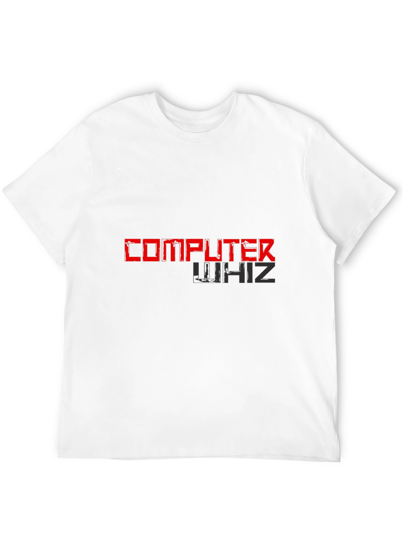 Black Computer Whiz Graphic T-Shirt - Cool & Comfortable view 12