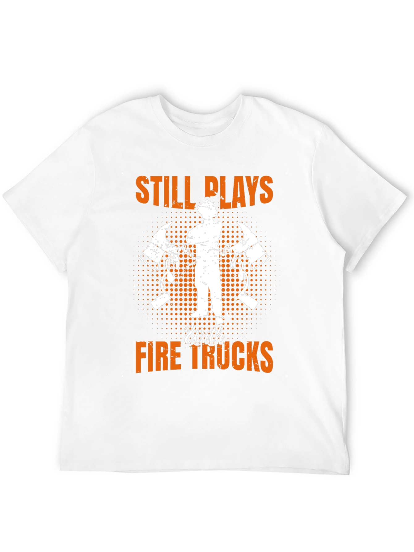 Black Firefighter Still Plays T-Shirt view 12
