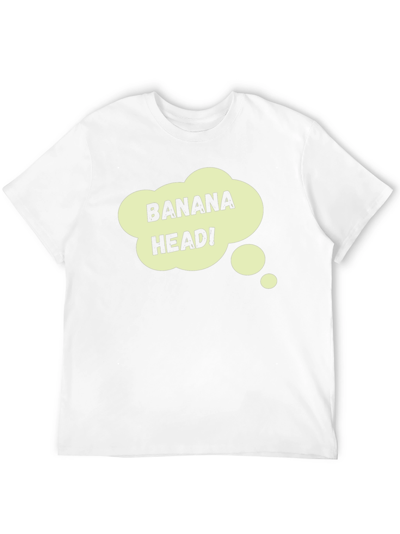Black Banana Head Graphic T-Shirt - Funny Novelty Tee view 12
