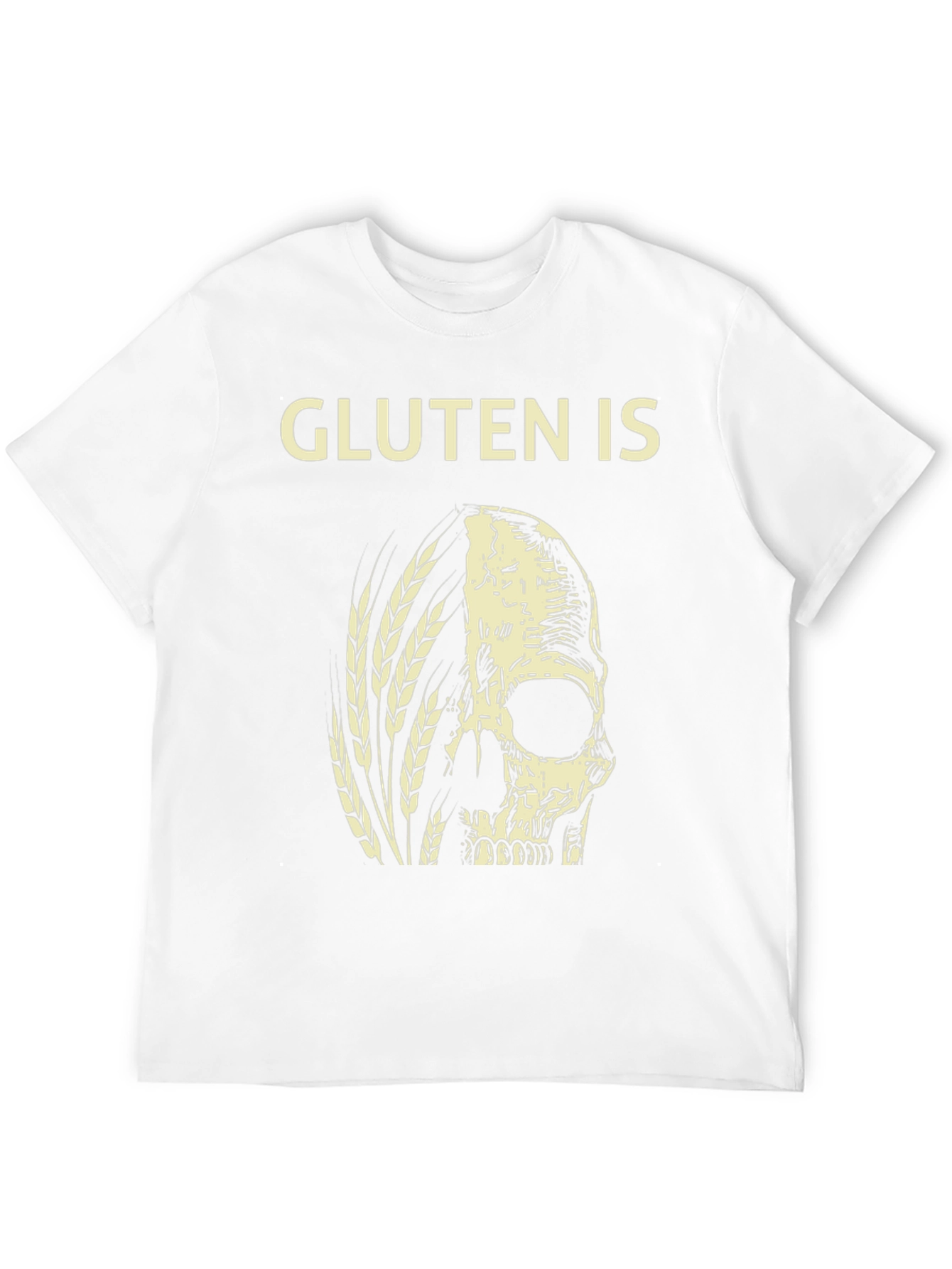 Black Gluten Is Death T-Shirt view 12