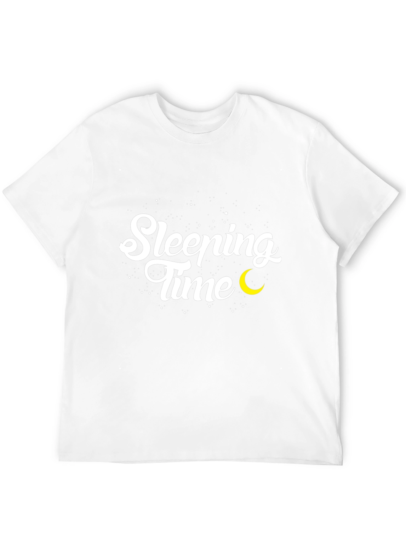 Black Sleeping Time Tee - Comfort and Style view 12