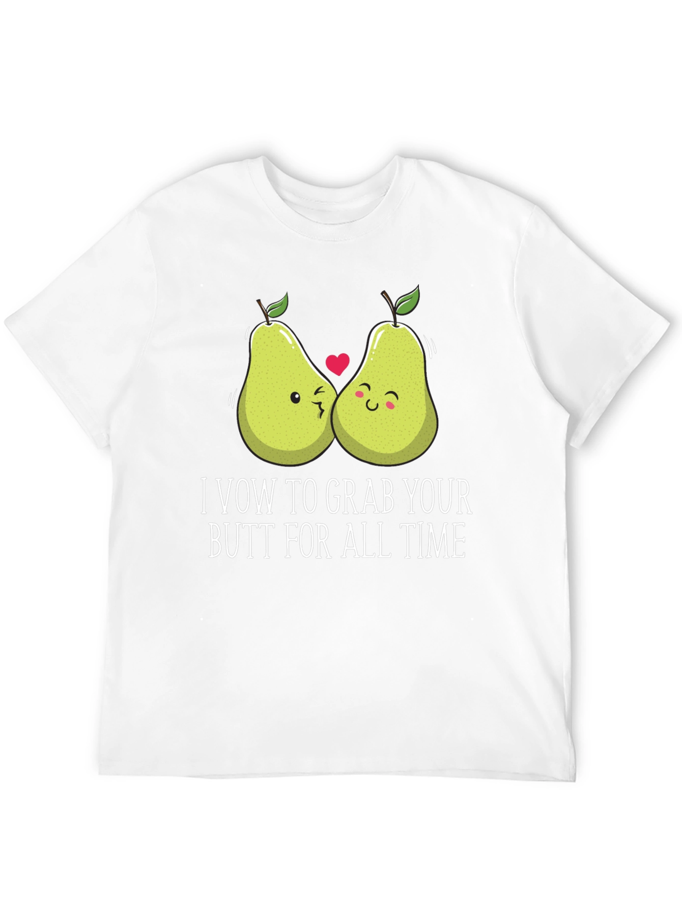 Black Pear-fect Match T-Shirt: I Vow To Grab Your Butt view 12
