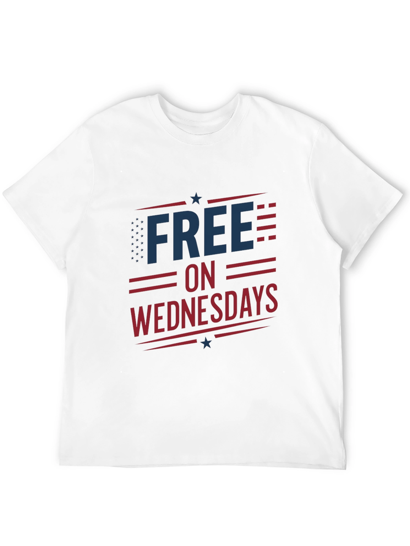 Black Free on Wednesdays T-Shirt view 12