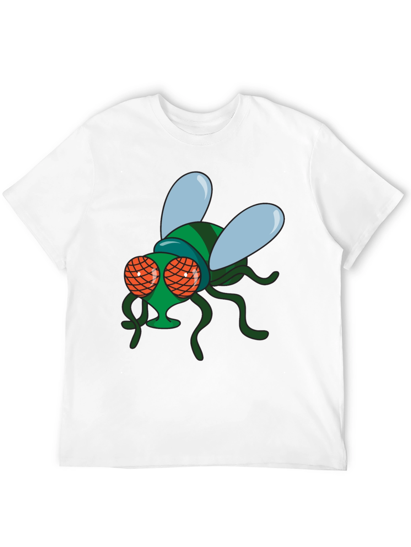 Black Fly Graphic Black T-Shirt view 12