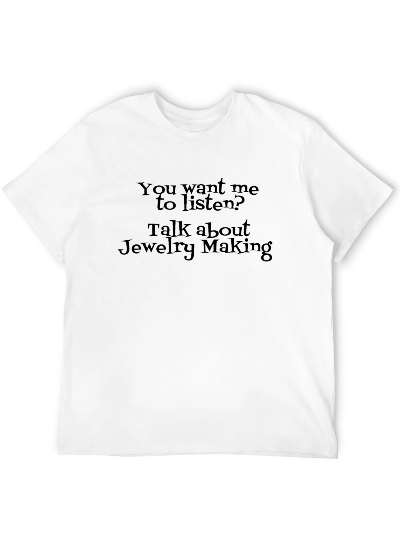 Black Jewelry Making T-Shirt - Funny Gift Idea view 12