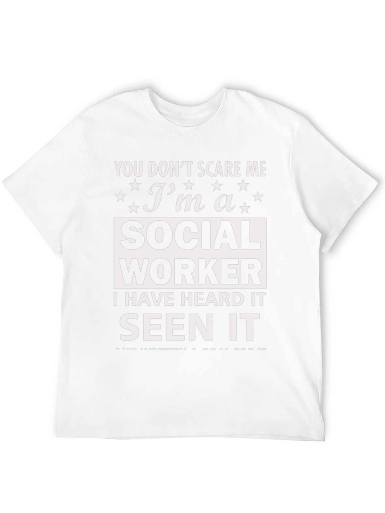 Black Social Worker Graphic T-Shirt - Funny Unisex Tee view 12
