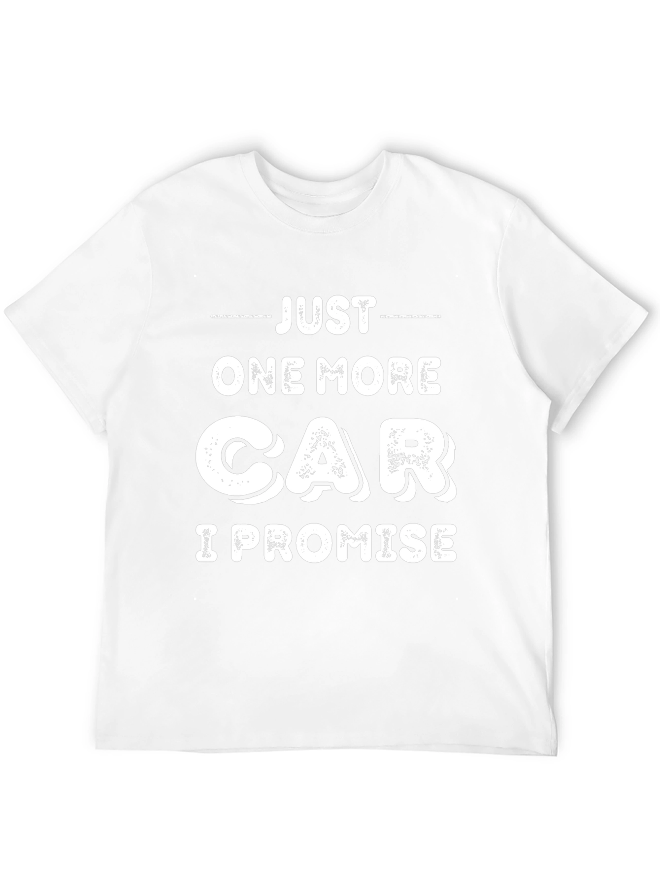 Black Just One More Car T-Shirt view 12