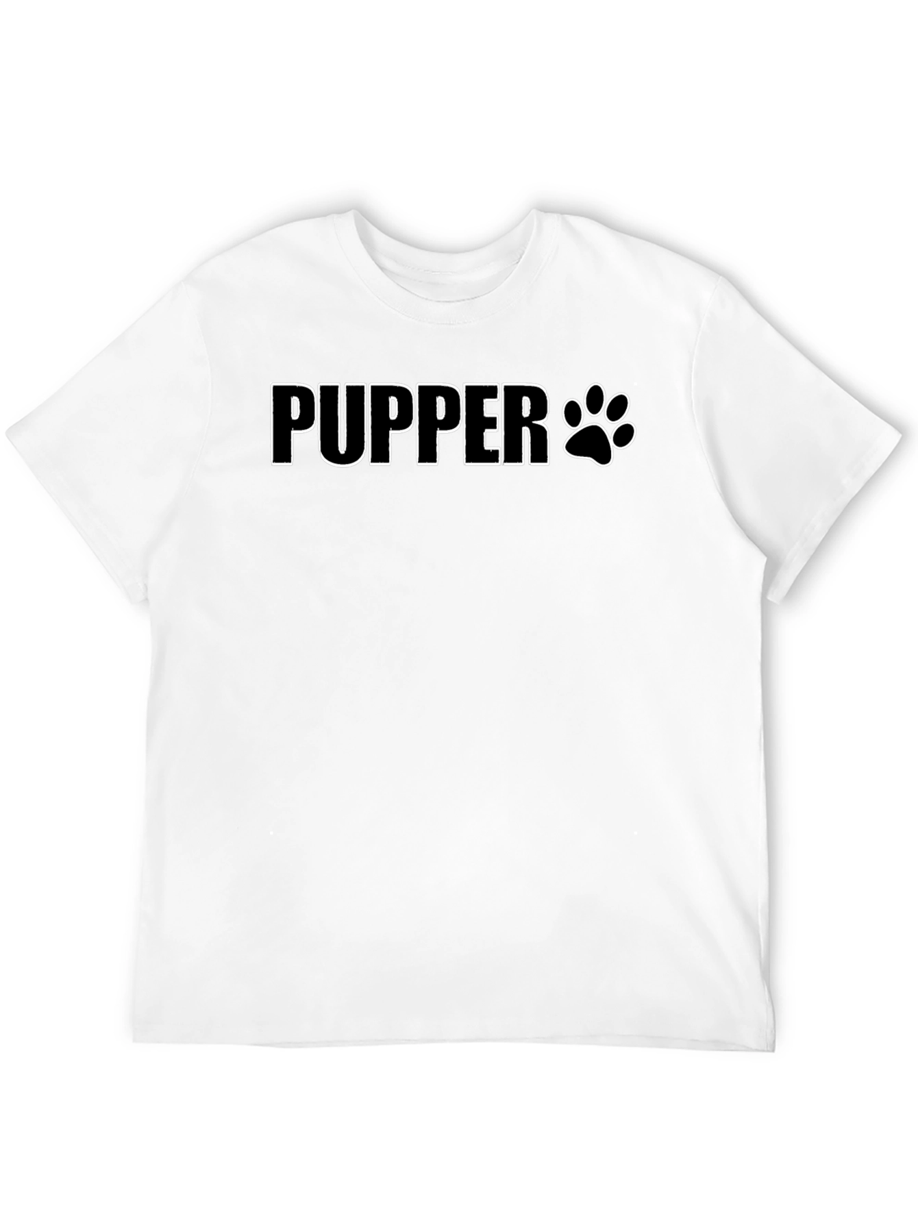 Black Pupper Dog Lover T-Shirt Black view 12