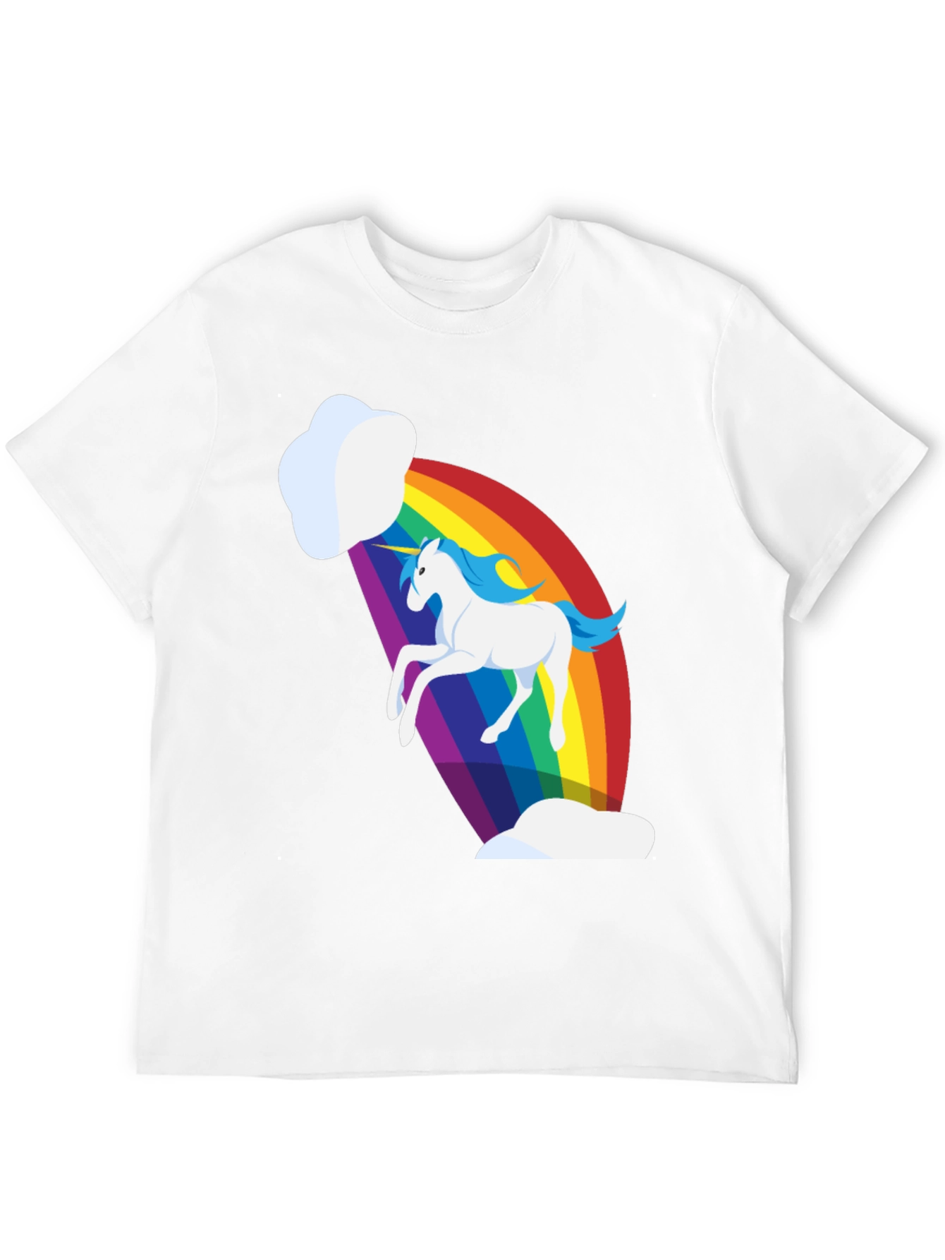 Black Unicorn Rainbow T-Shirt - Magical & Fun! view 12