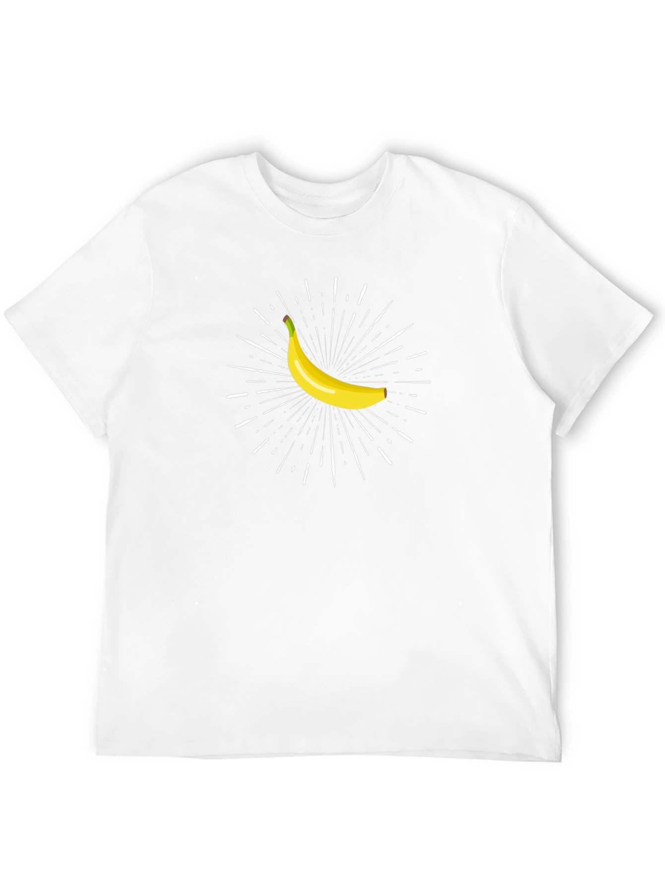 Black Banana Burst Graphic Tee - Black view 12