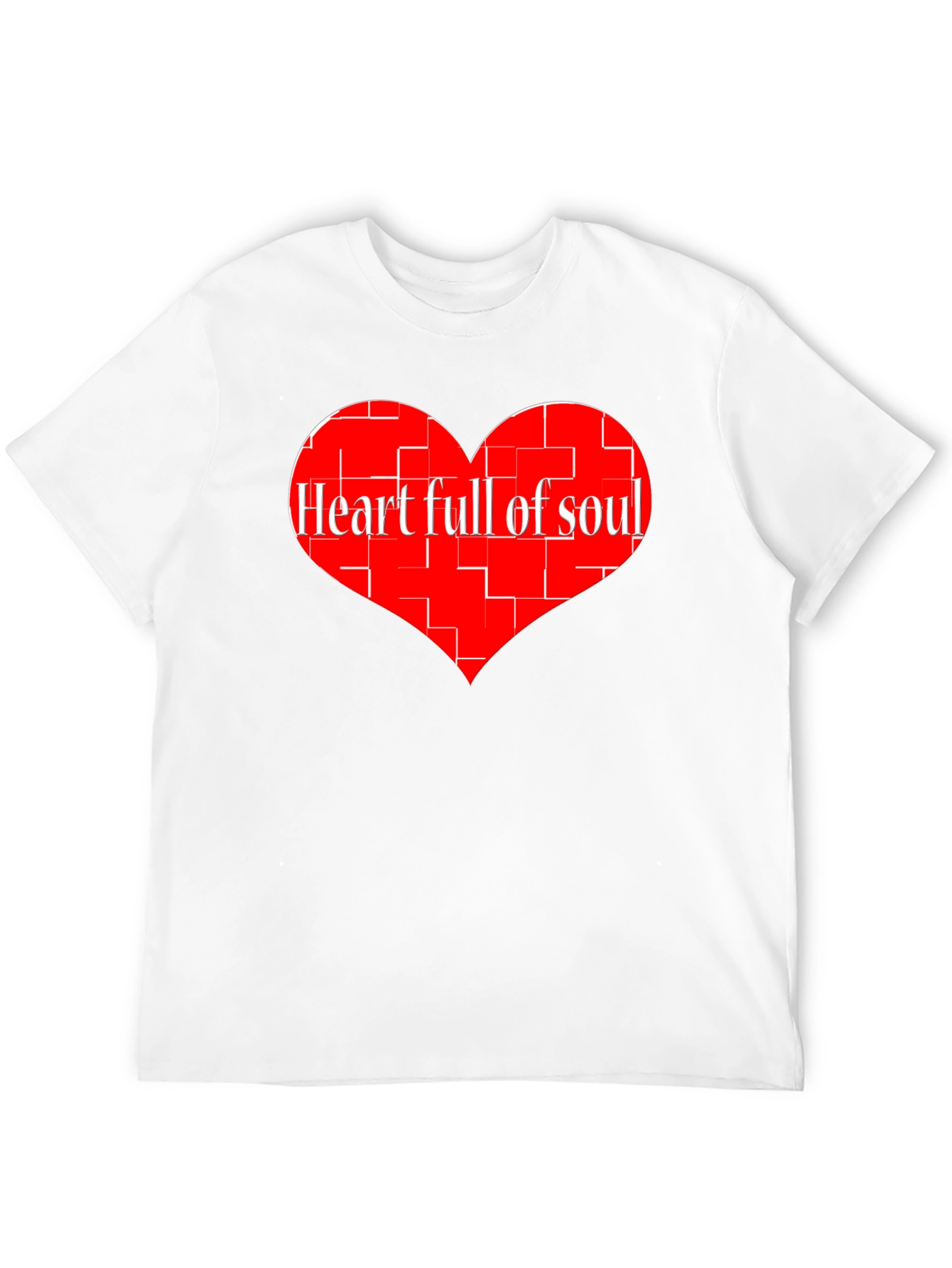 Black Heart Full of Soul Graphic Tee - Black Cotton T-Shirt view 12