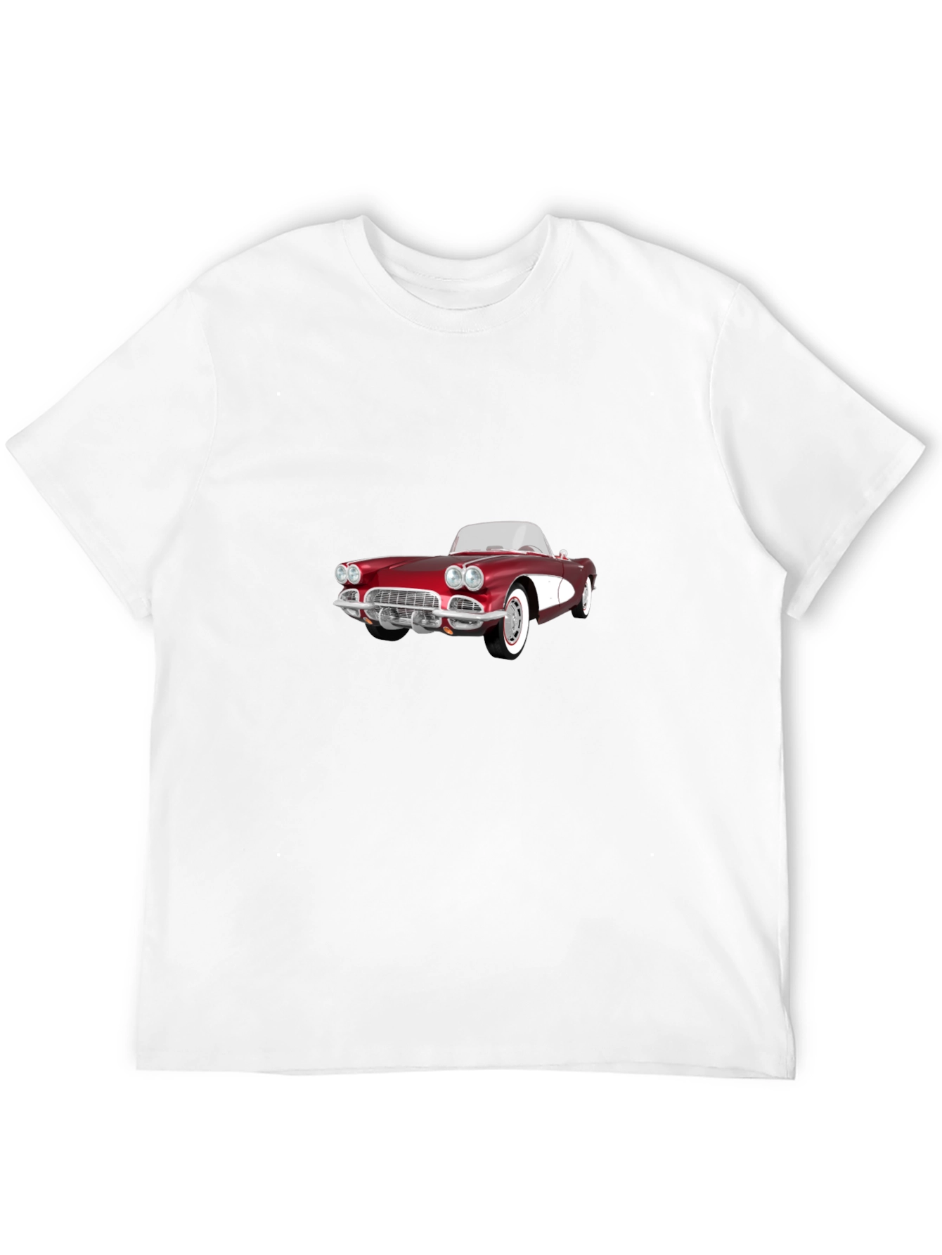 Black Classic Car Graphic Tee - Retro Style view 12
