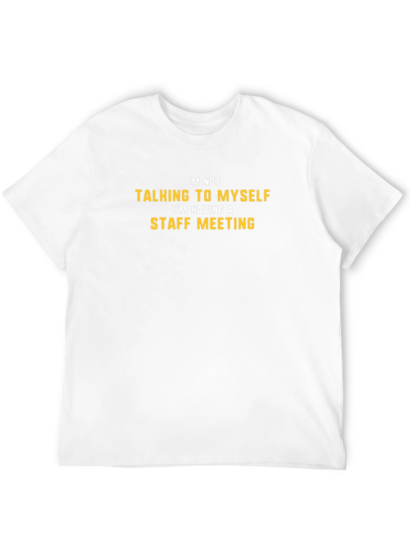 Black Staff Meeting T-Shirt: Funny Novelty Tee view 12