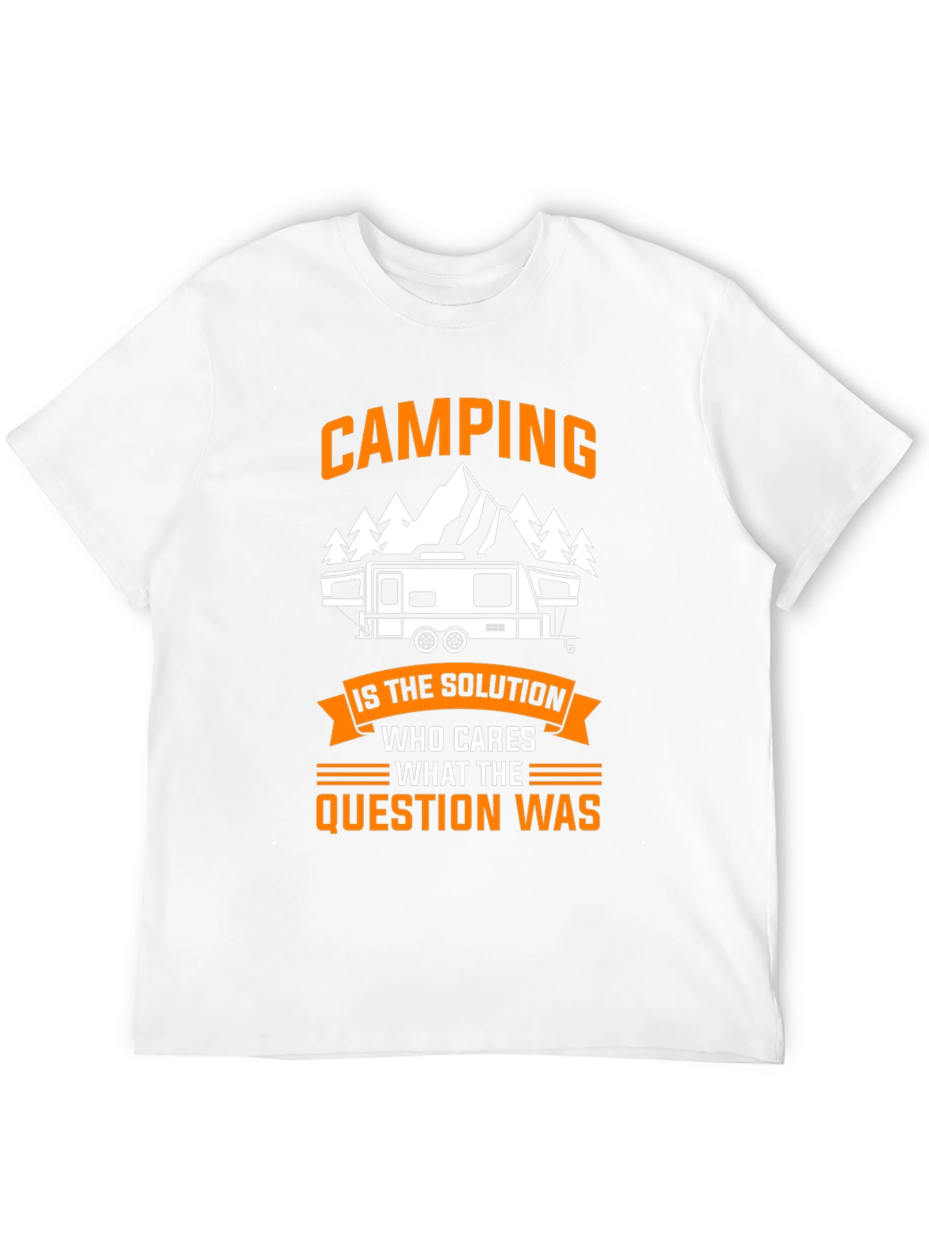 Black Camping is the Solution Tee view 12