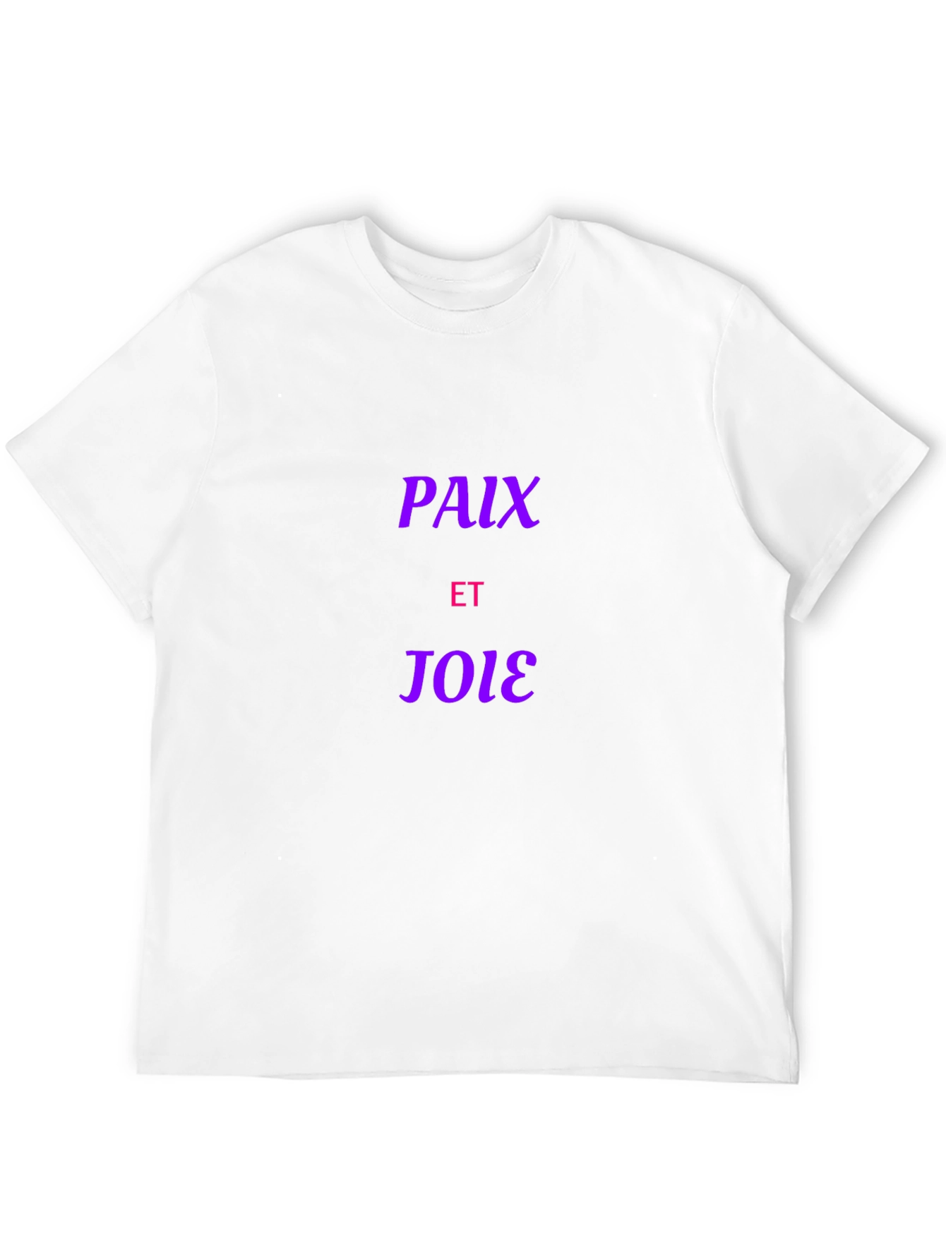 Black Paix Et Joie Graphic T-Shirt - Black view 12
