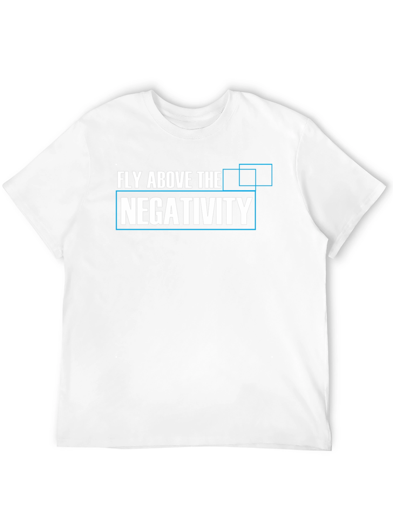 Black Fly Above Negativity T-Shirt view 12