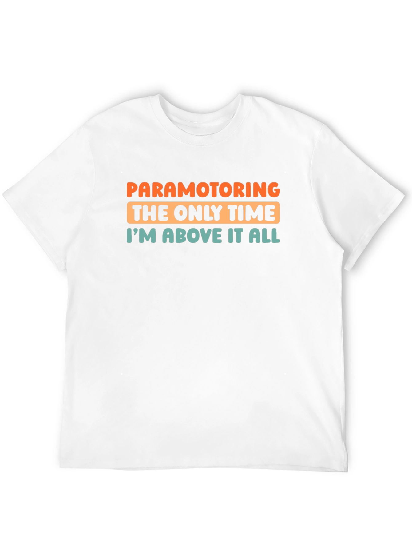 Black Paramotoring T-Shirt - Above It All view 12
