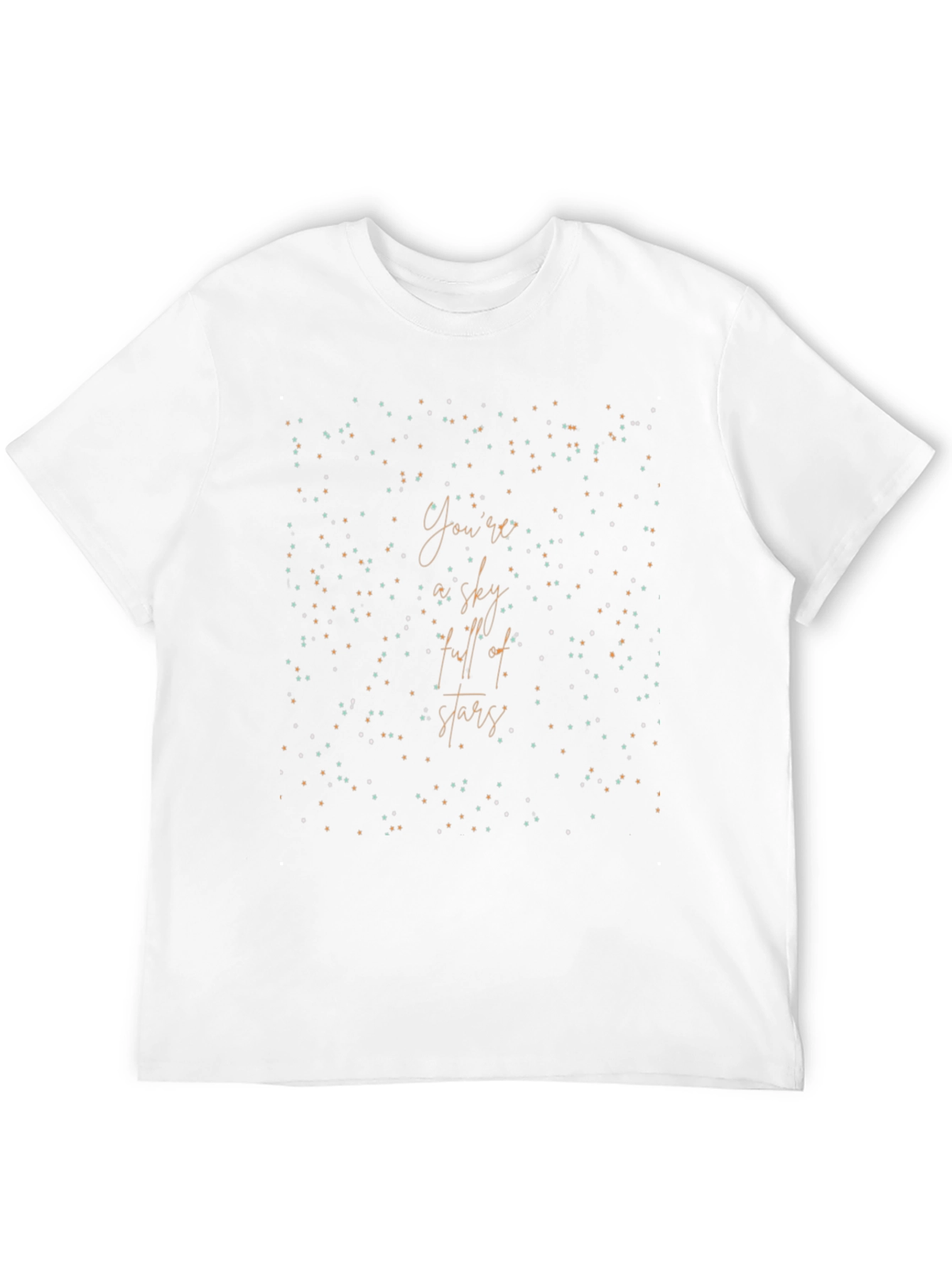 Black Sky Full of Stars Black T-Shirt view 12
