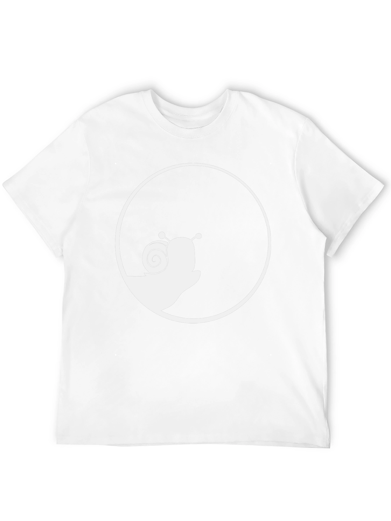 Black Snail Circle Graphic Tee - Black view 12