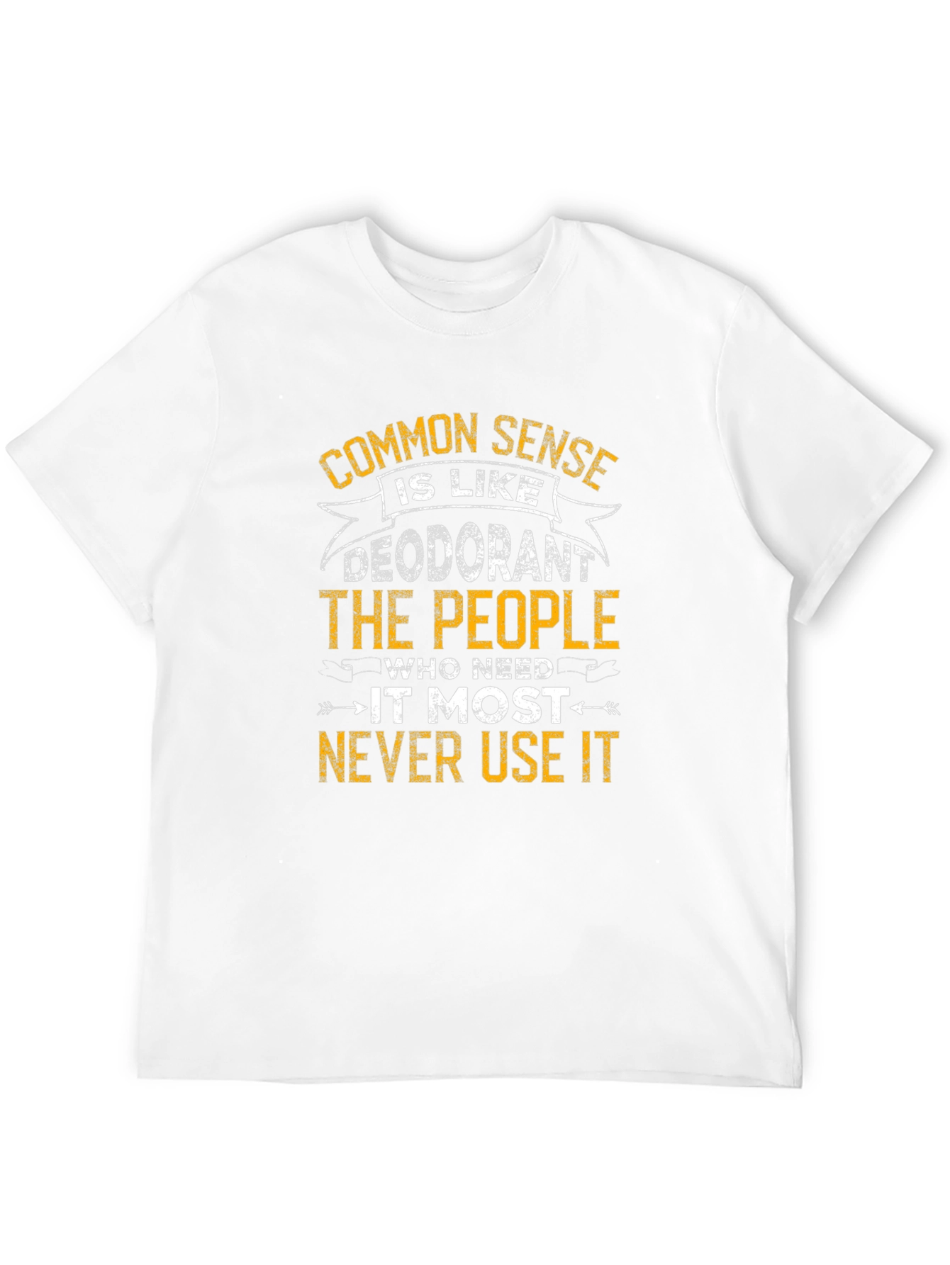 Black Common Sense Deodorant Graphic Tee view 12