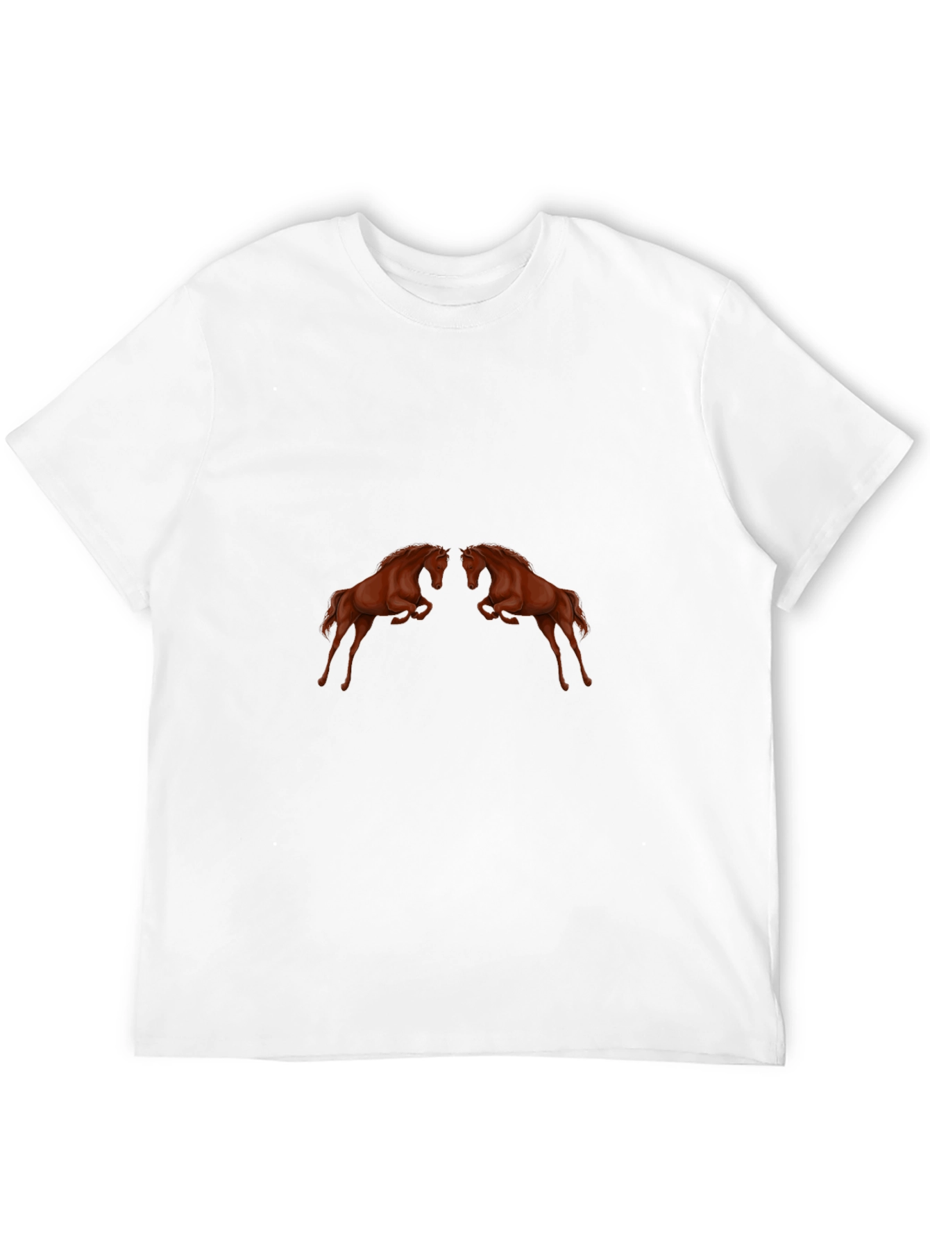 Black Horse Graphic Black T-Shirt view 12