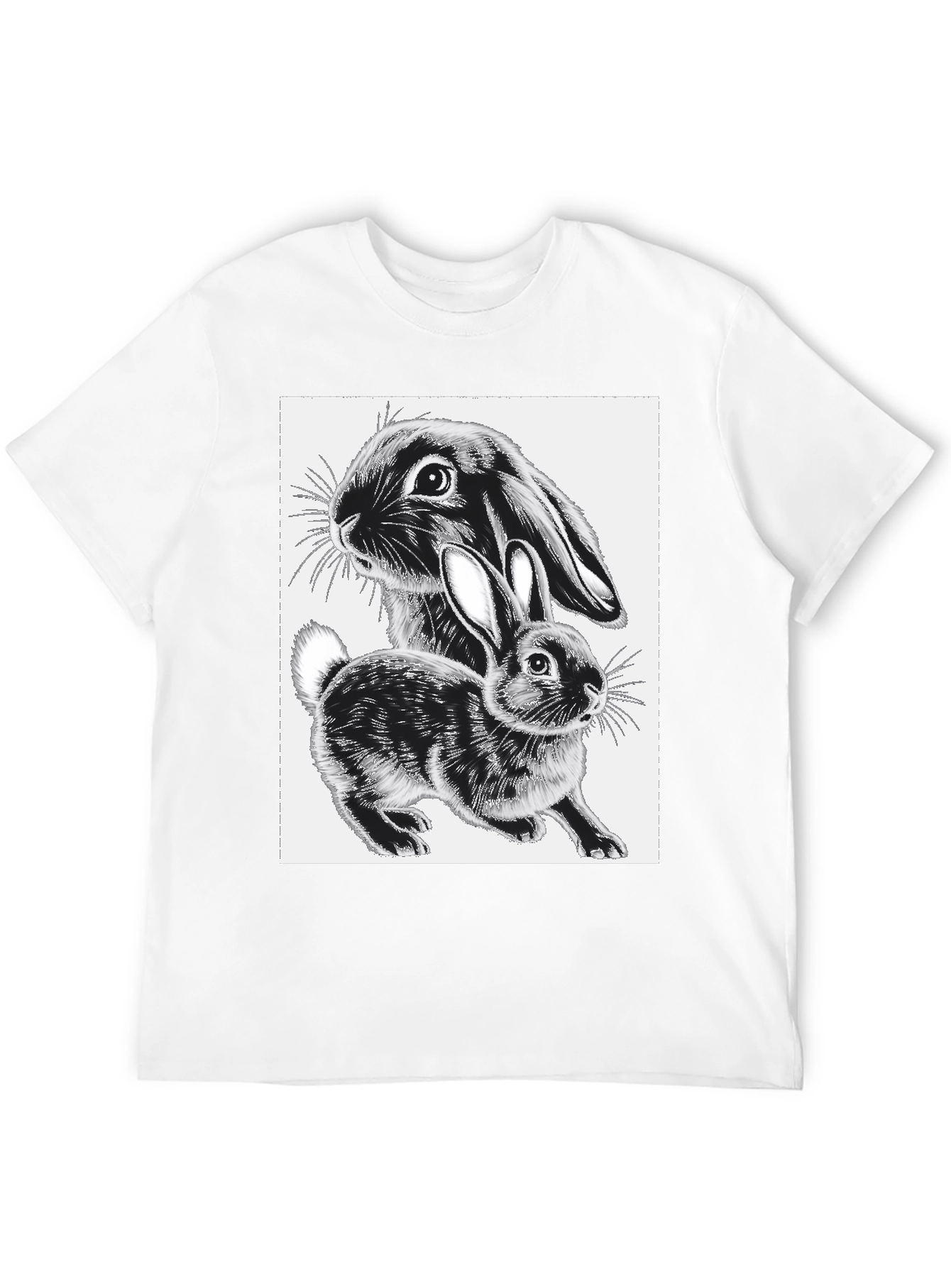 Black Black Rabbit Graphic Tee view 12