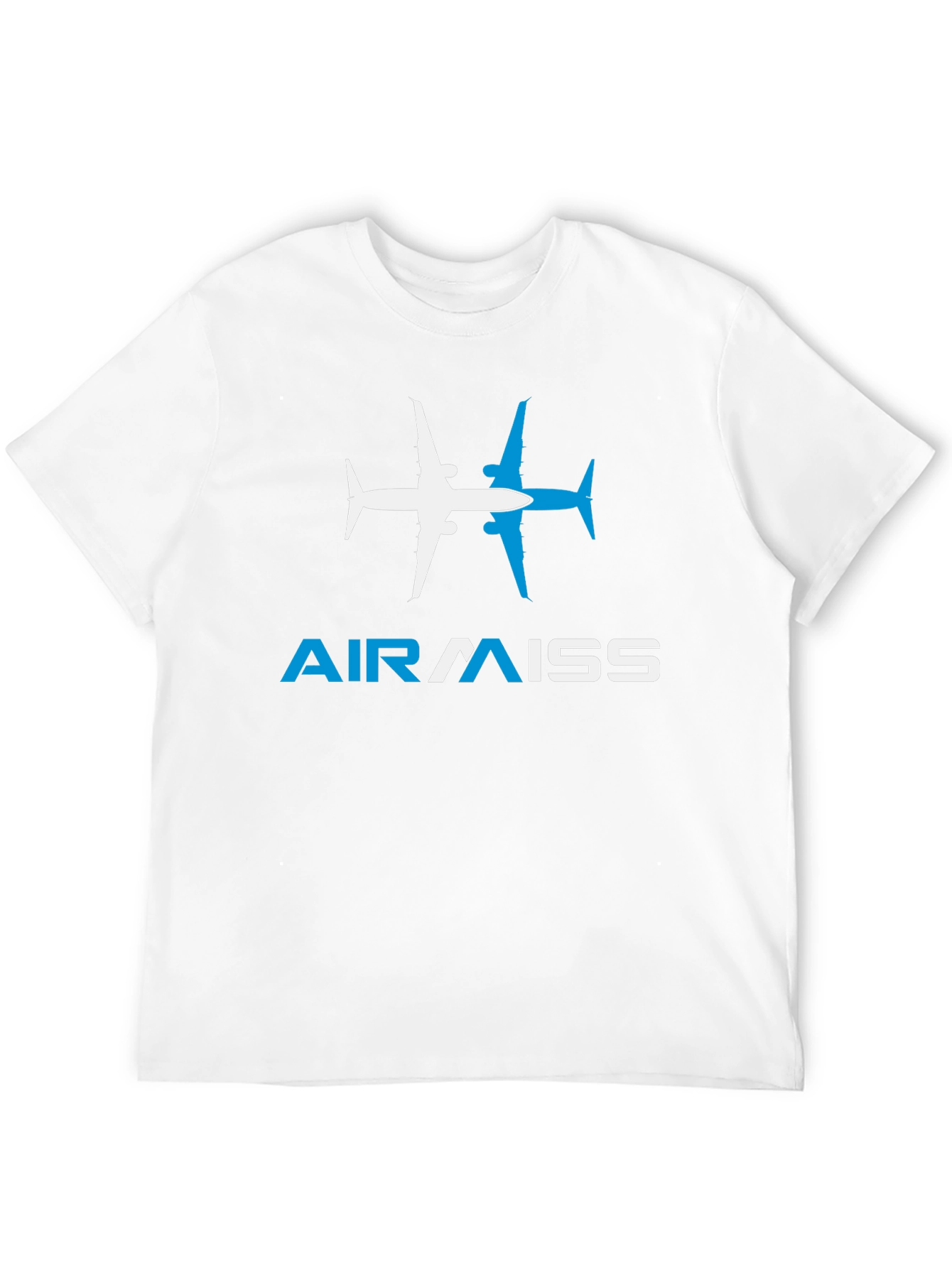 Black AirMiss Airplane Graphic T-Shirt view 12