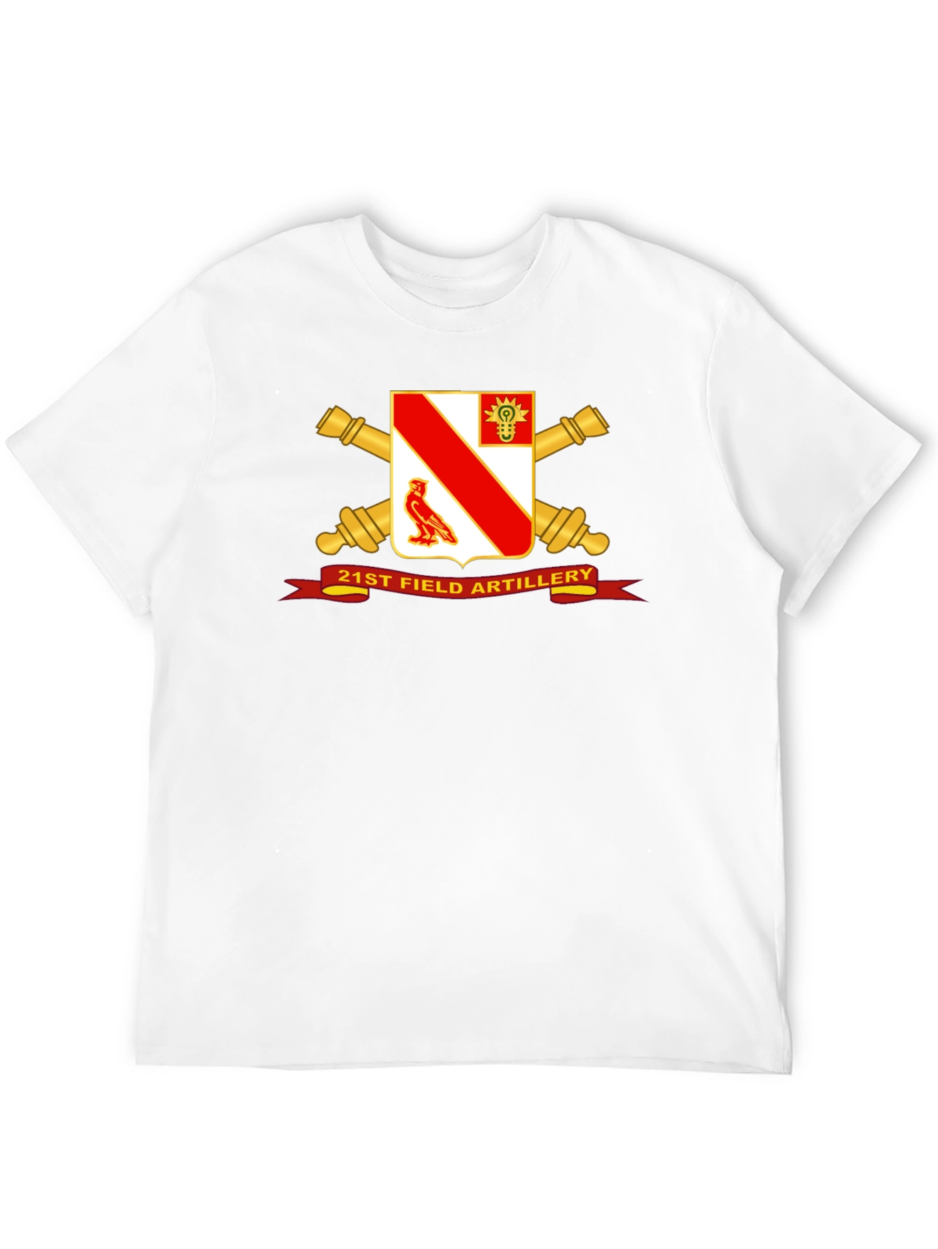 Black 21st Field Artillery T-Shirt - Military Pride view 12