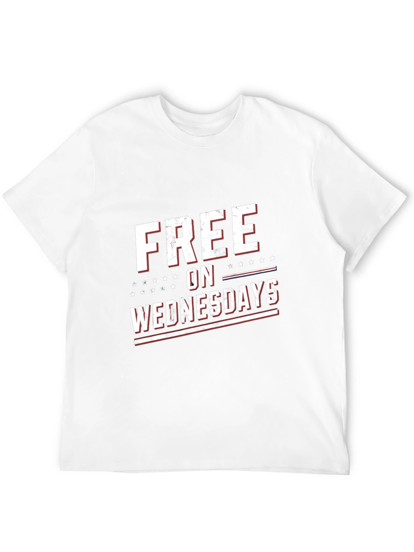 Black Free On Wednesdays T-Shirt view 12