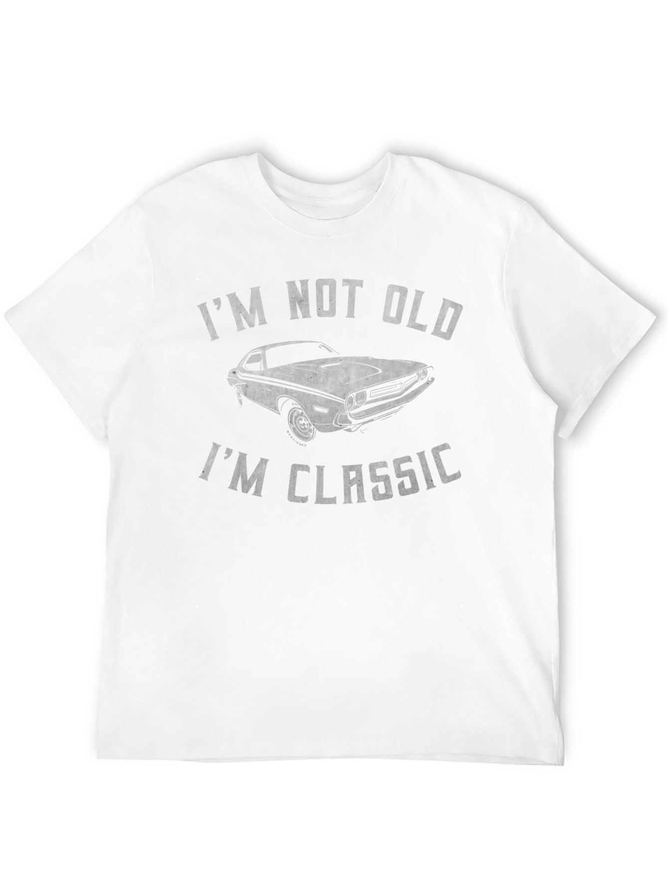 Black I'm Not Old, I'm Classic Car T-Shirt view 12