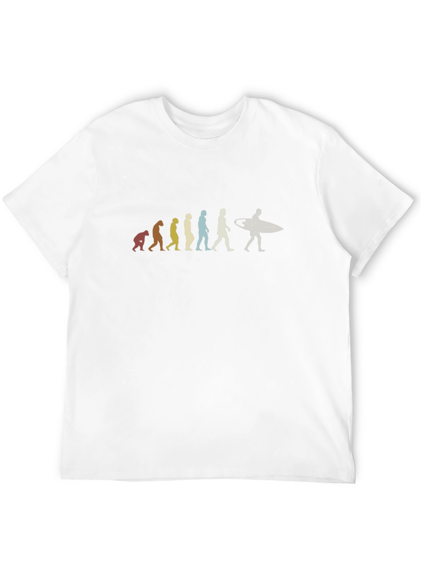 Black Evolution of Surfing T-Shirt - Black view 12