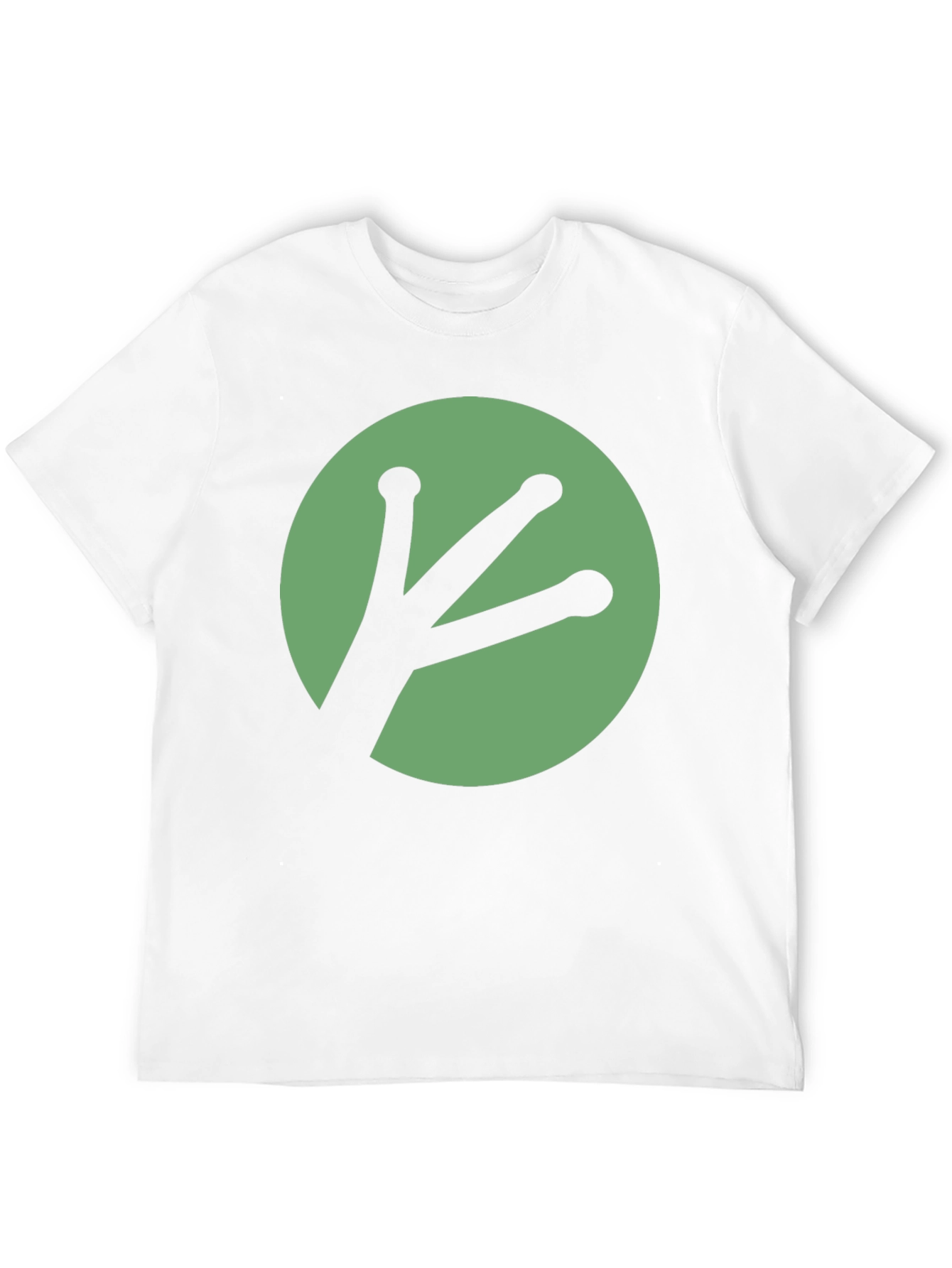 Black Frog Footprint T-Shirt - Funky & Unique Design view 12