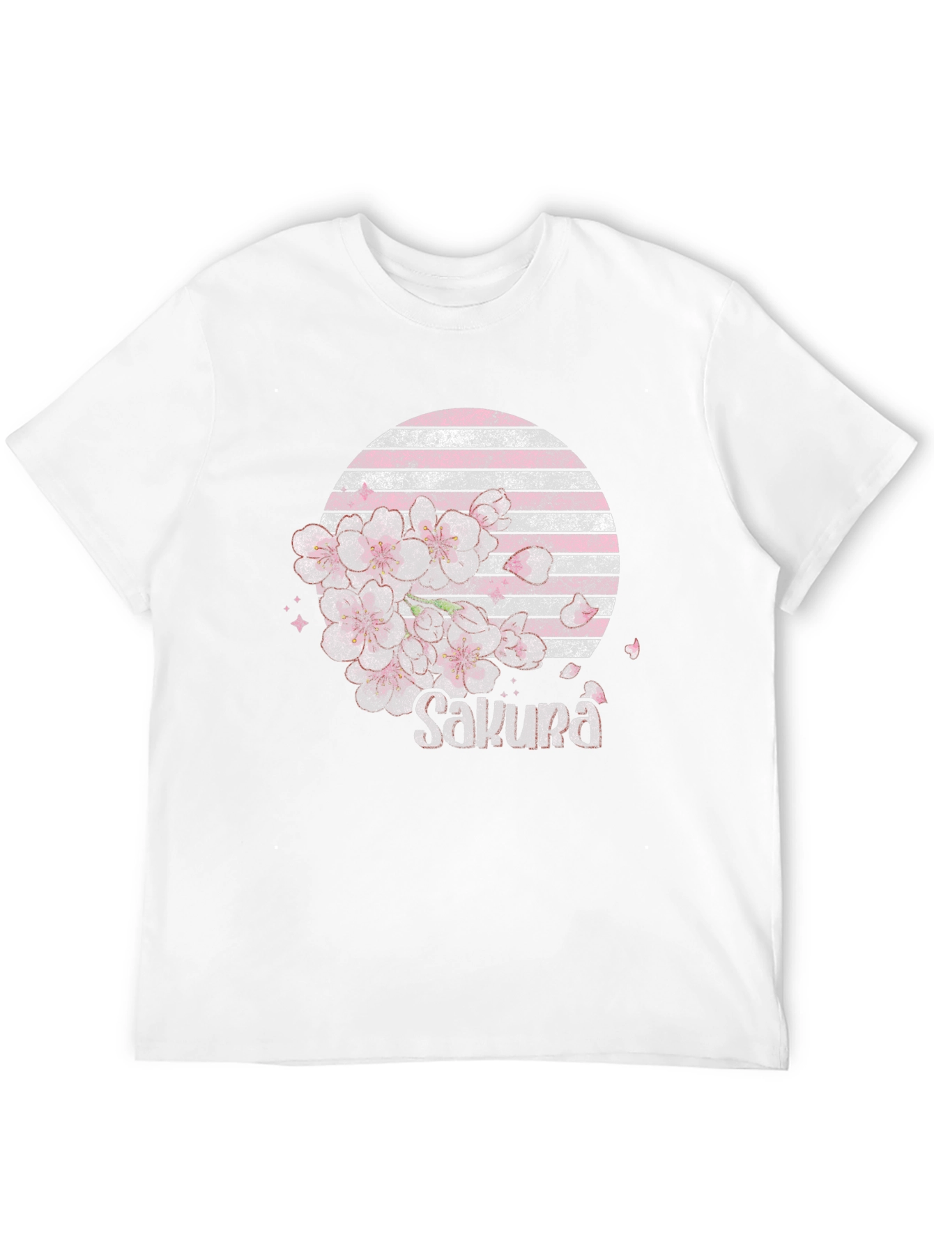 Sakura Blossom Graphic Tee - Stylish Japanese Design - 12