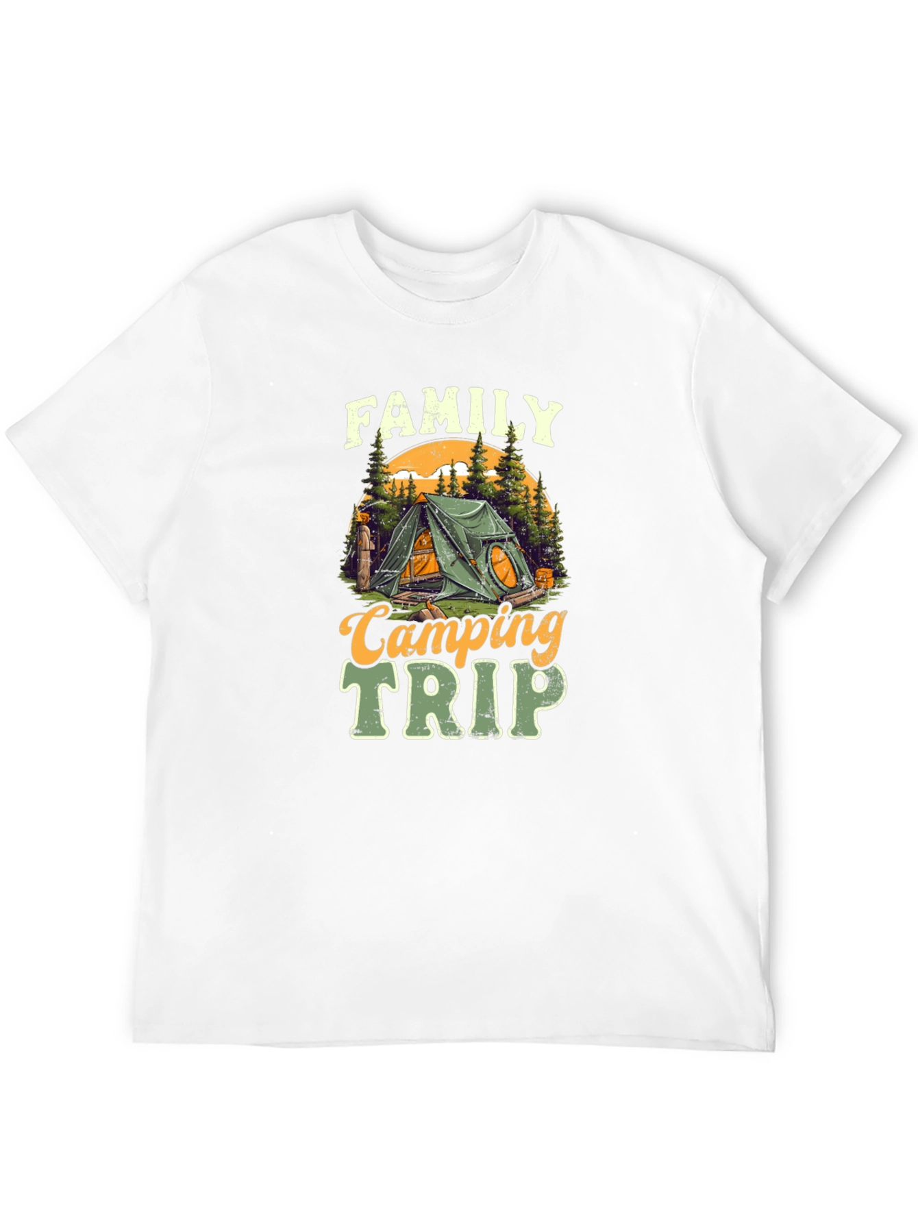 Black Family Camping Trip Graphic Tee - Adventure Ready view 12
