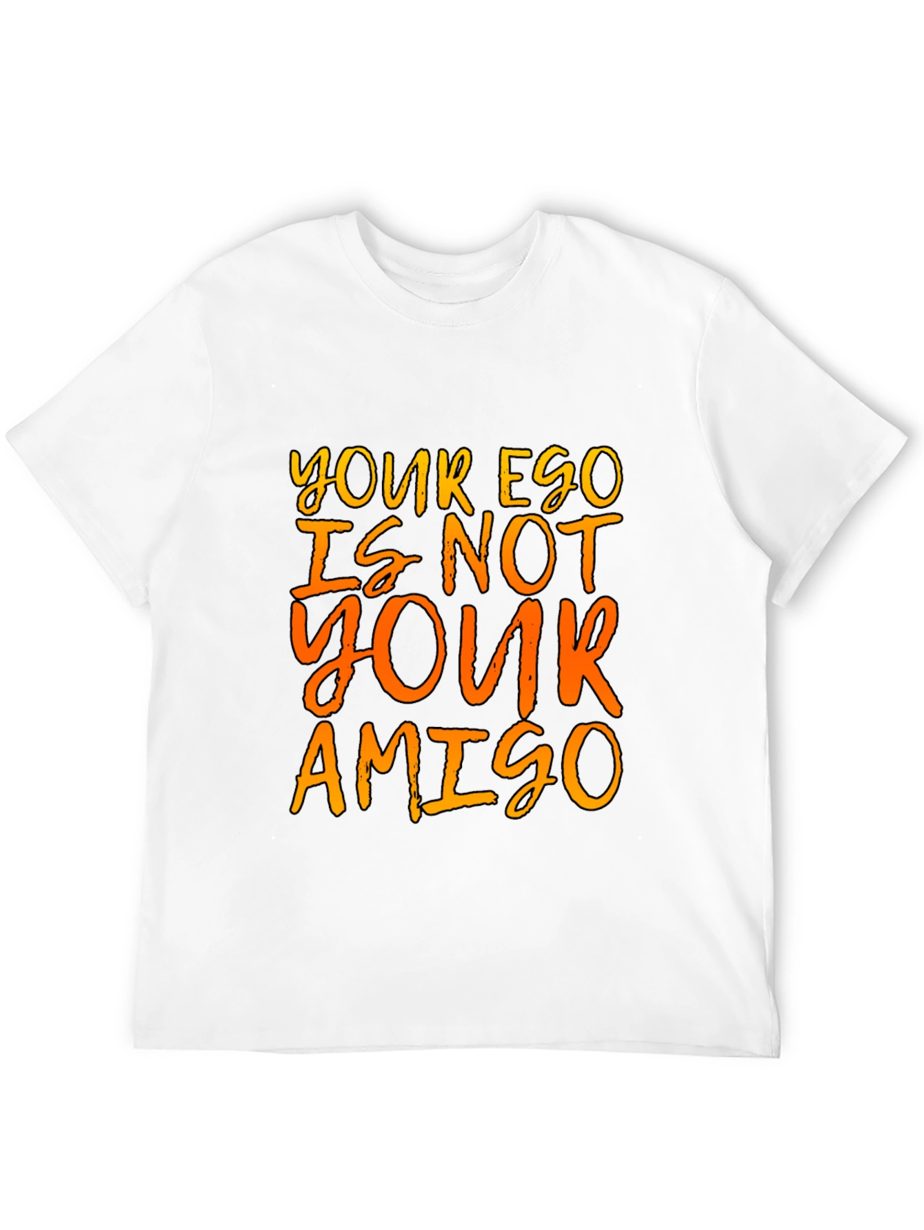 Black Ego Amigo Graphic Tee - Black Cotton T-Shirt view 12
