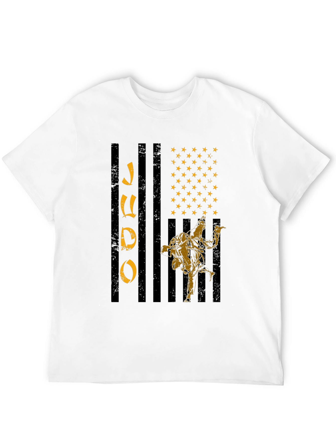 Judo USA Flag Graphic T-Shirt - 12