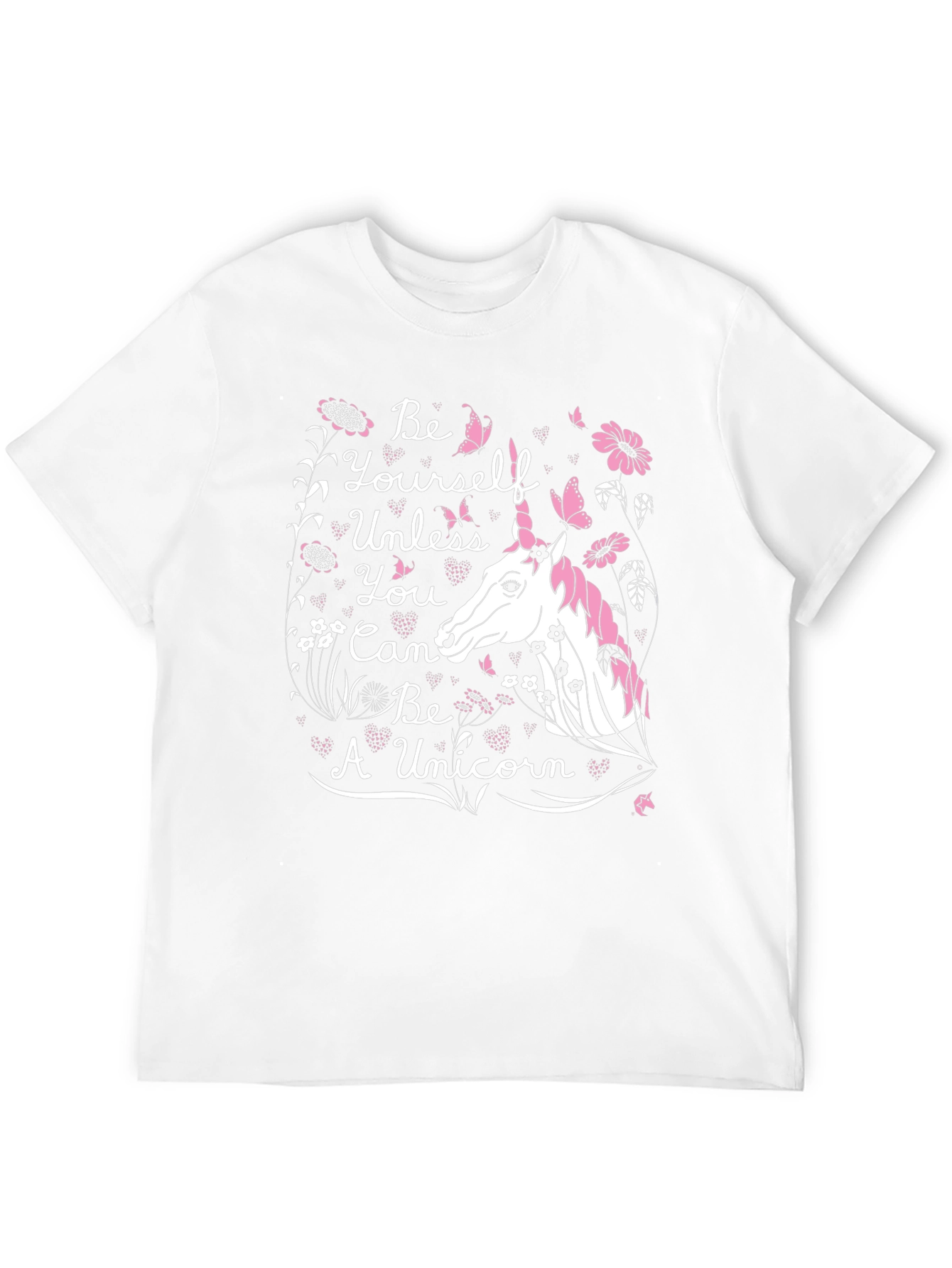 Black Unicorn T-Shirt - Be Yourself Unless... view 12