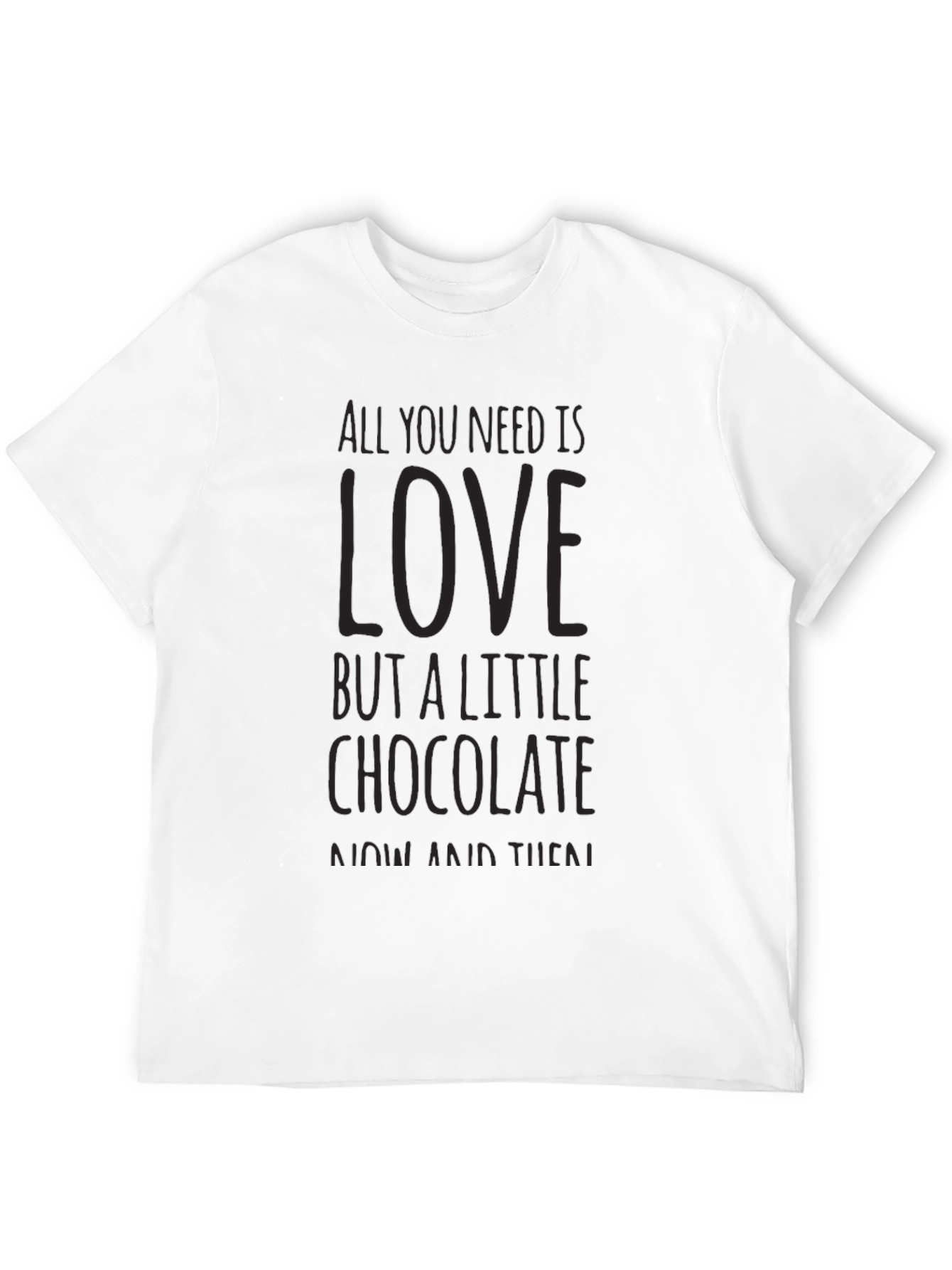 Black Love & Chocolate Graphic T-Shirt - Black view 12